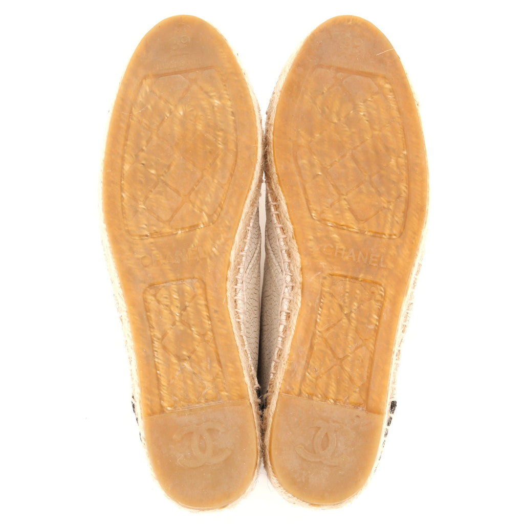 Women's Cap Toe Lace Up Espadrilles Crackled Leather