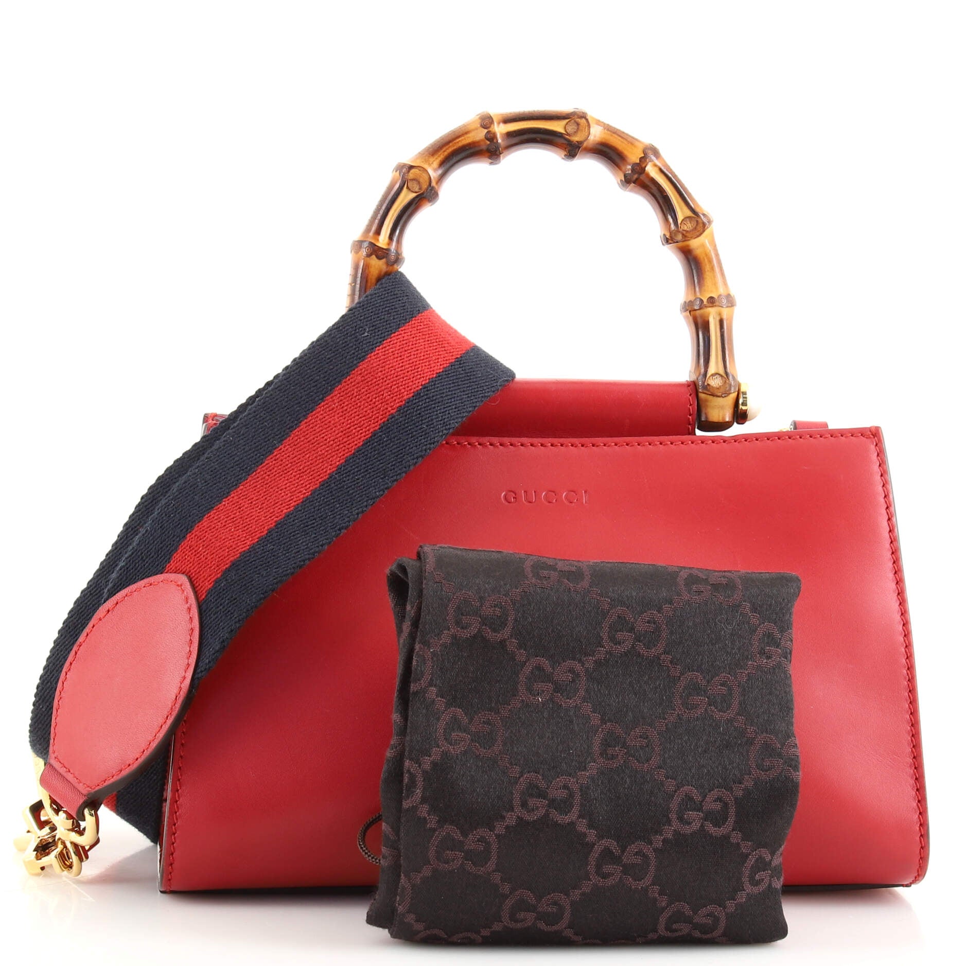 Nymphaea Top Handle Bag Leather Mini