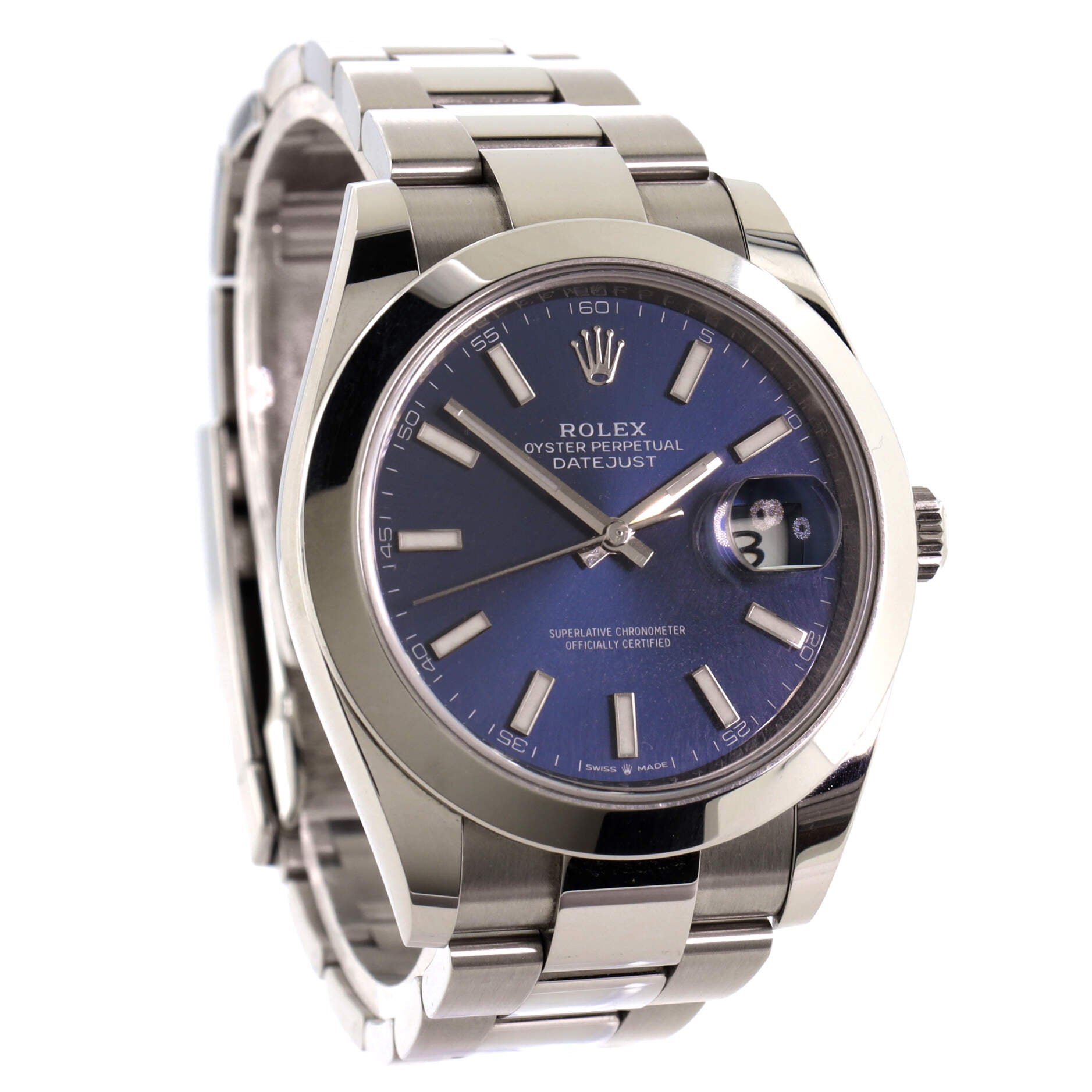 Oyster Perpetual Datejust Automatic Watch Stainless Steel 41