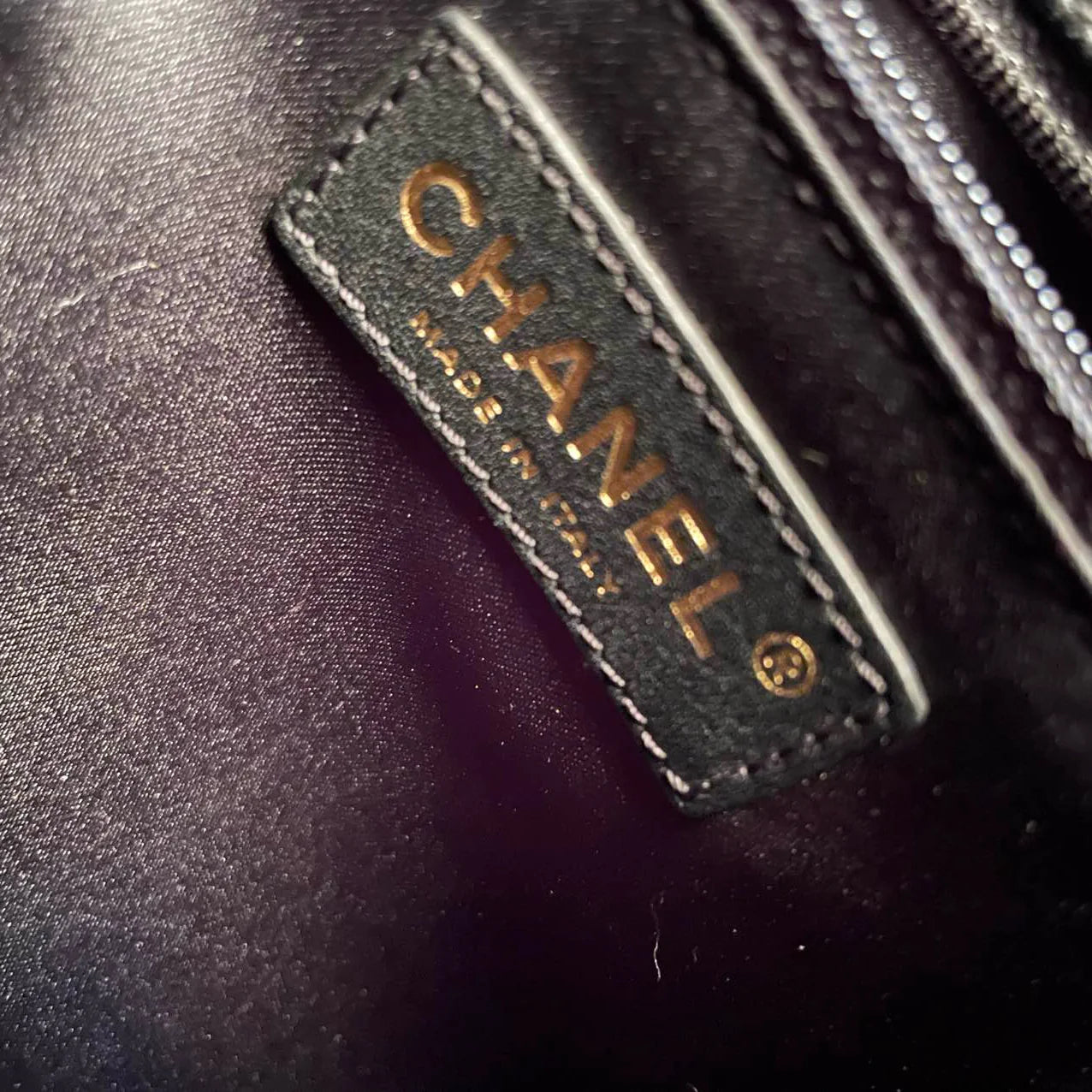 Chanel Black Grand Shopping Tote Black GST Bag in Cavier 2012-2013
