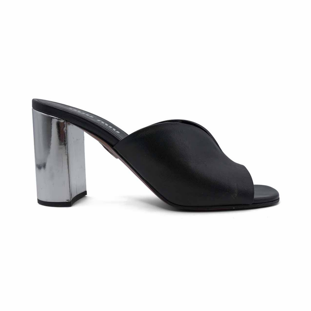 Miu Miu Metallic Mules - Women's 39