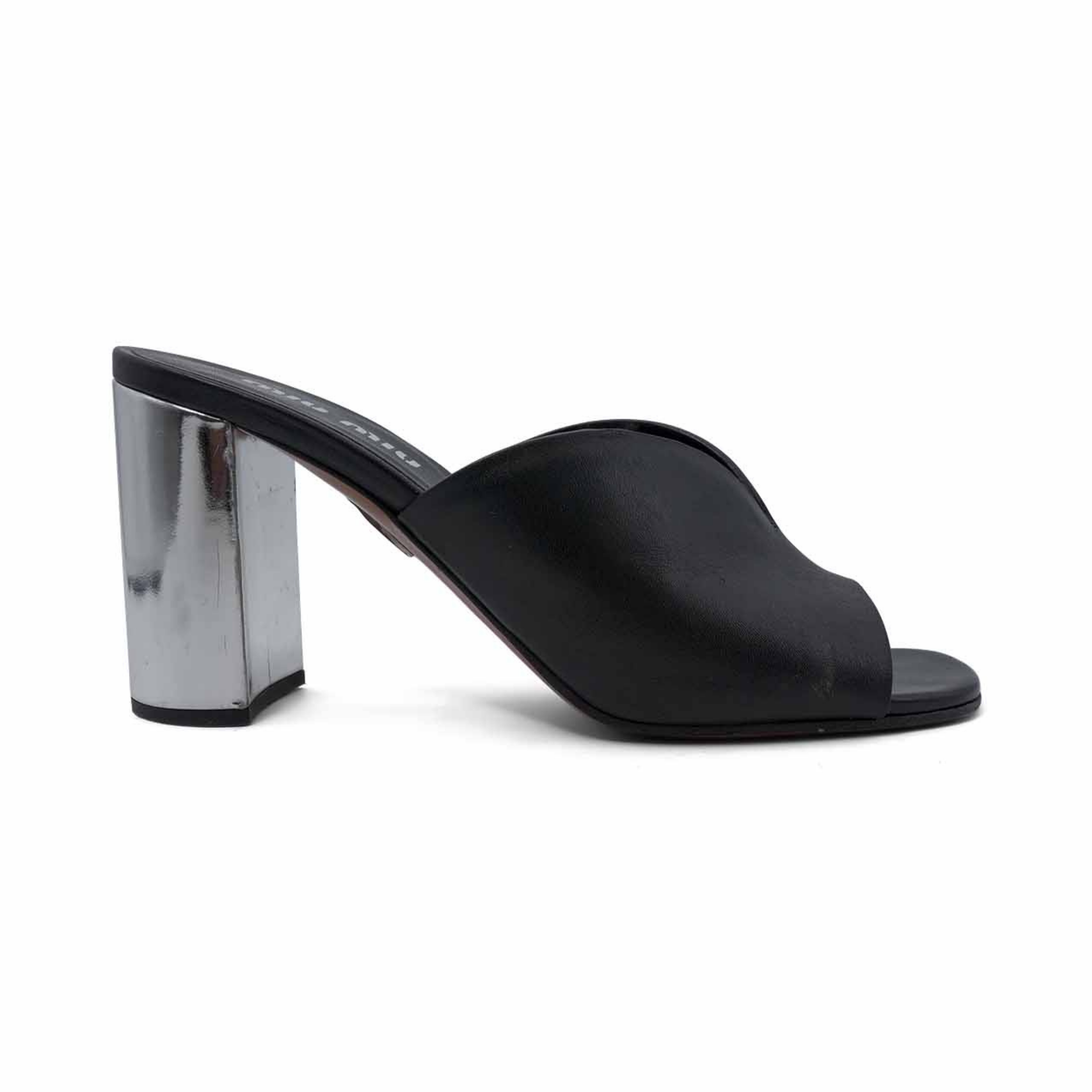 Miu Miu Metallic Mules - Women's 39