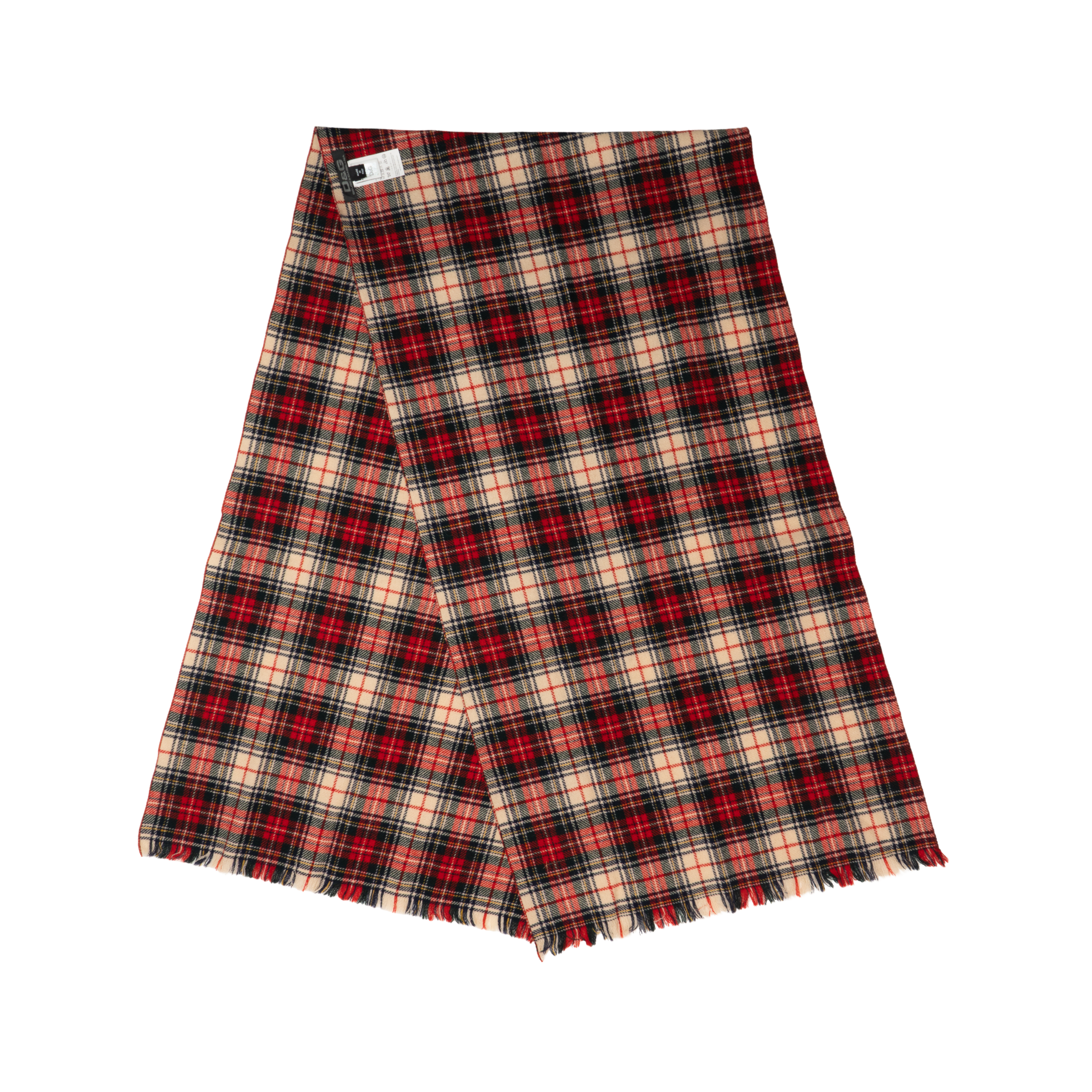 Dolce & Gabbana Wool Plaid Scarf