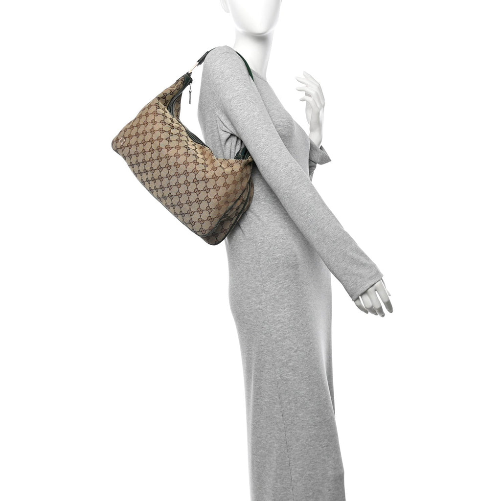 Monogram Medium Pop Hobo Green