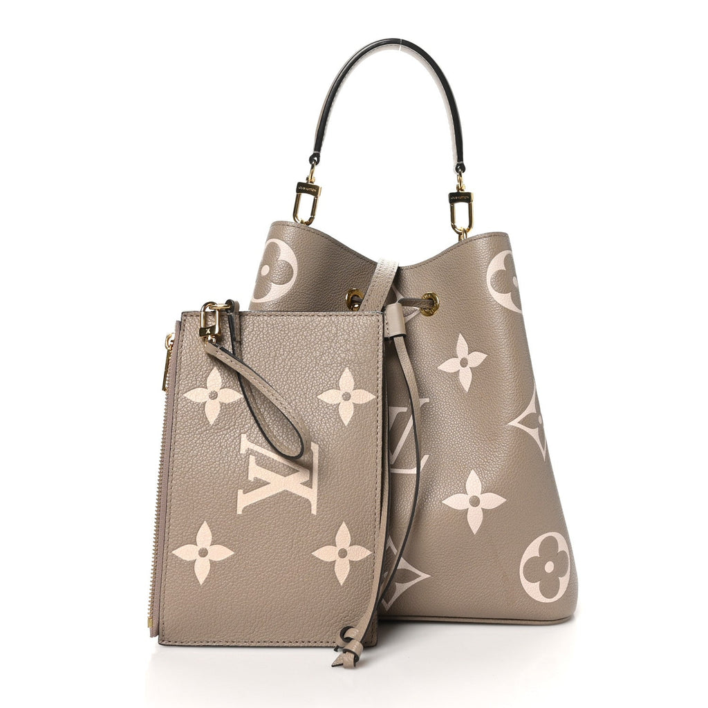 Empreinte Monogram Giant Neonoe MM Tourterelle Creme