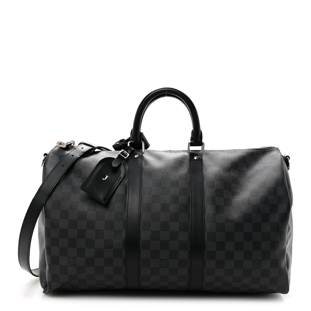 Damier Graphite Keepall Bandouliere 45