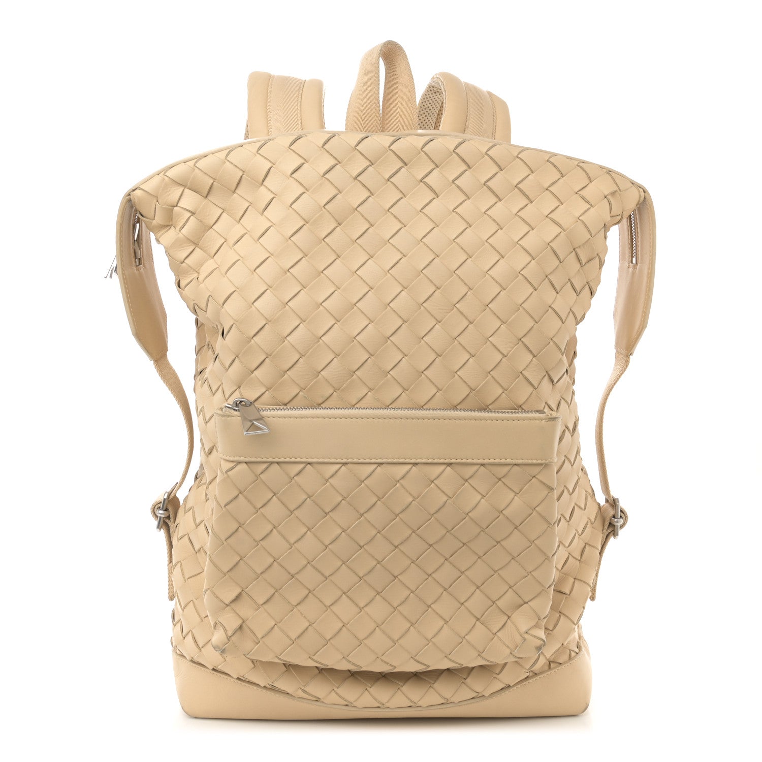 Calfskin Intrecciato Hydrology Backpack Porridge