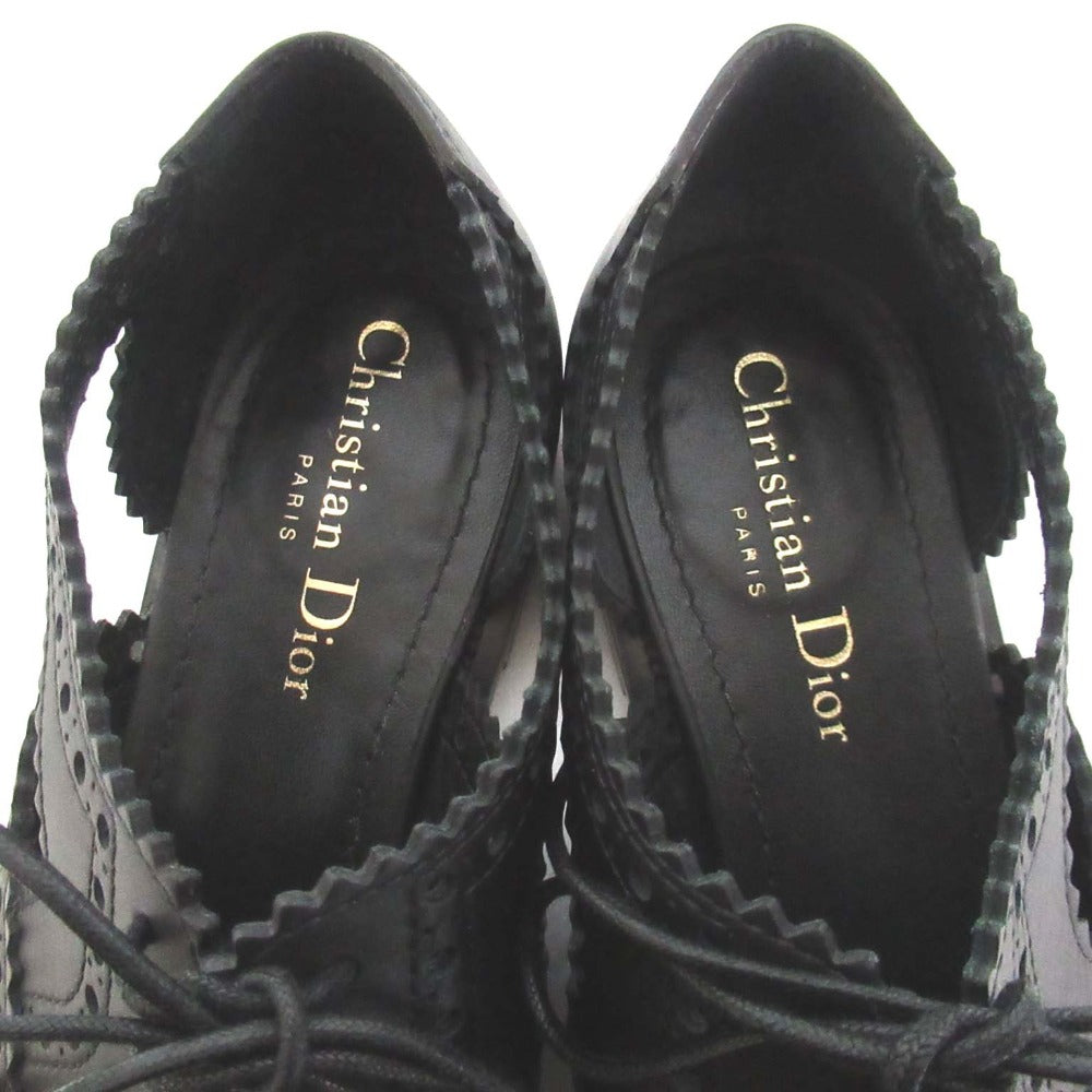 Christian Dior Cutwork Leather Derby Shoes