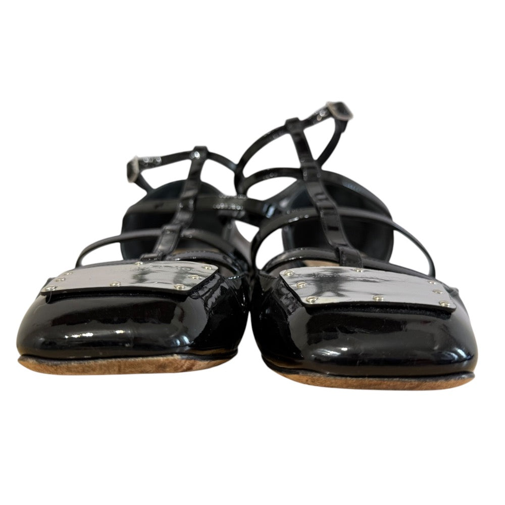 Christian Dior Patent Leather Sandals