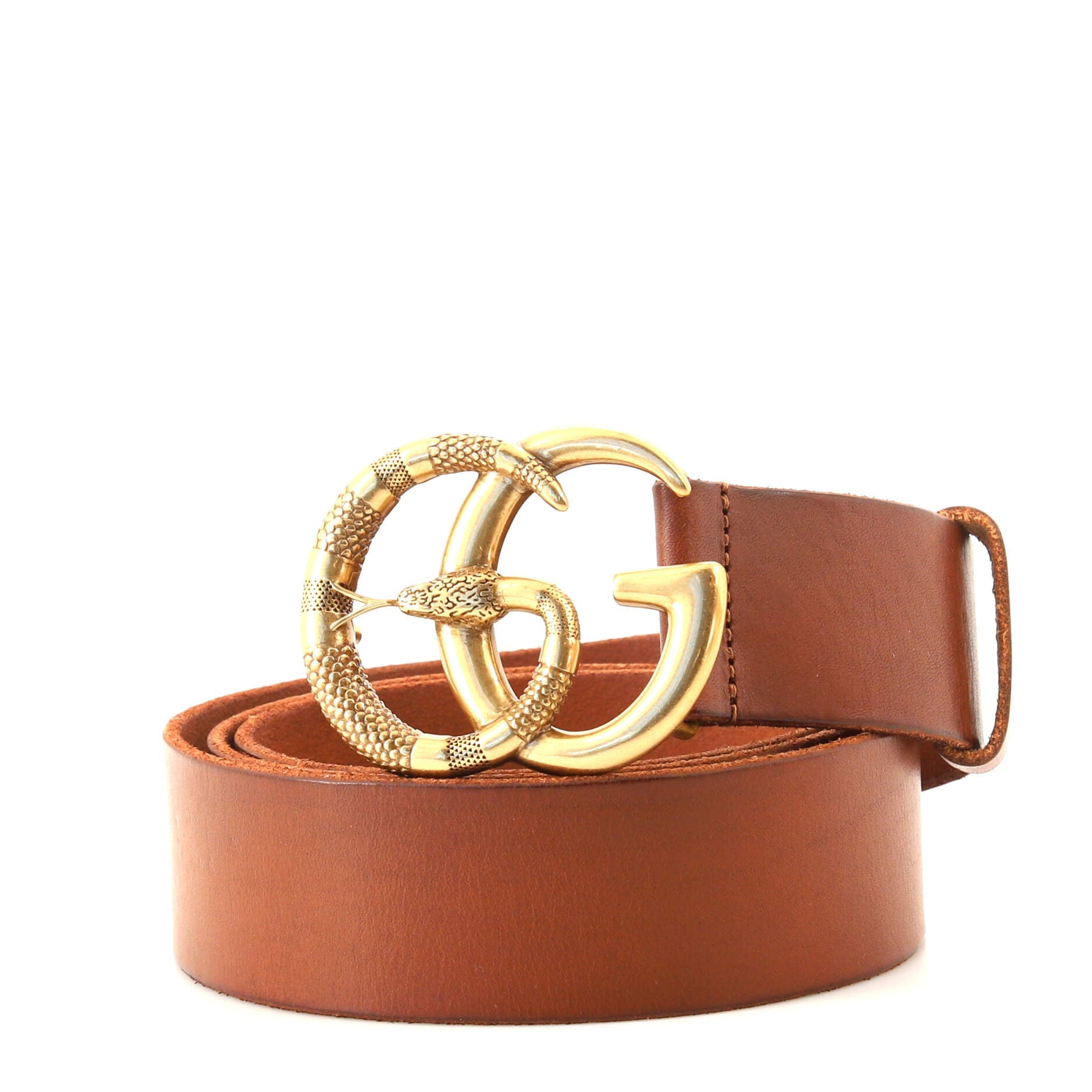 Snake Marmont Belt Leather Wide 115