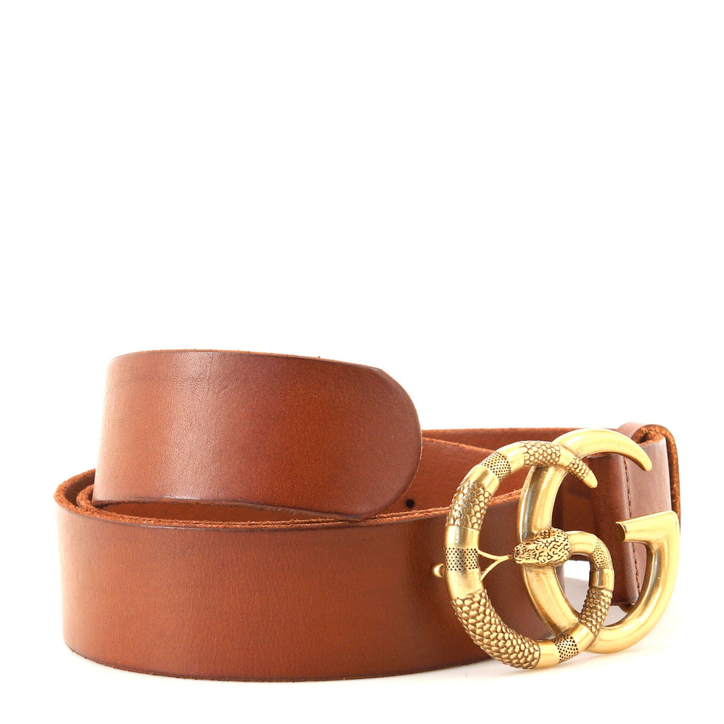 Snake Marmont Belt Leather Wide 115