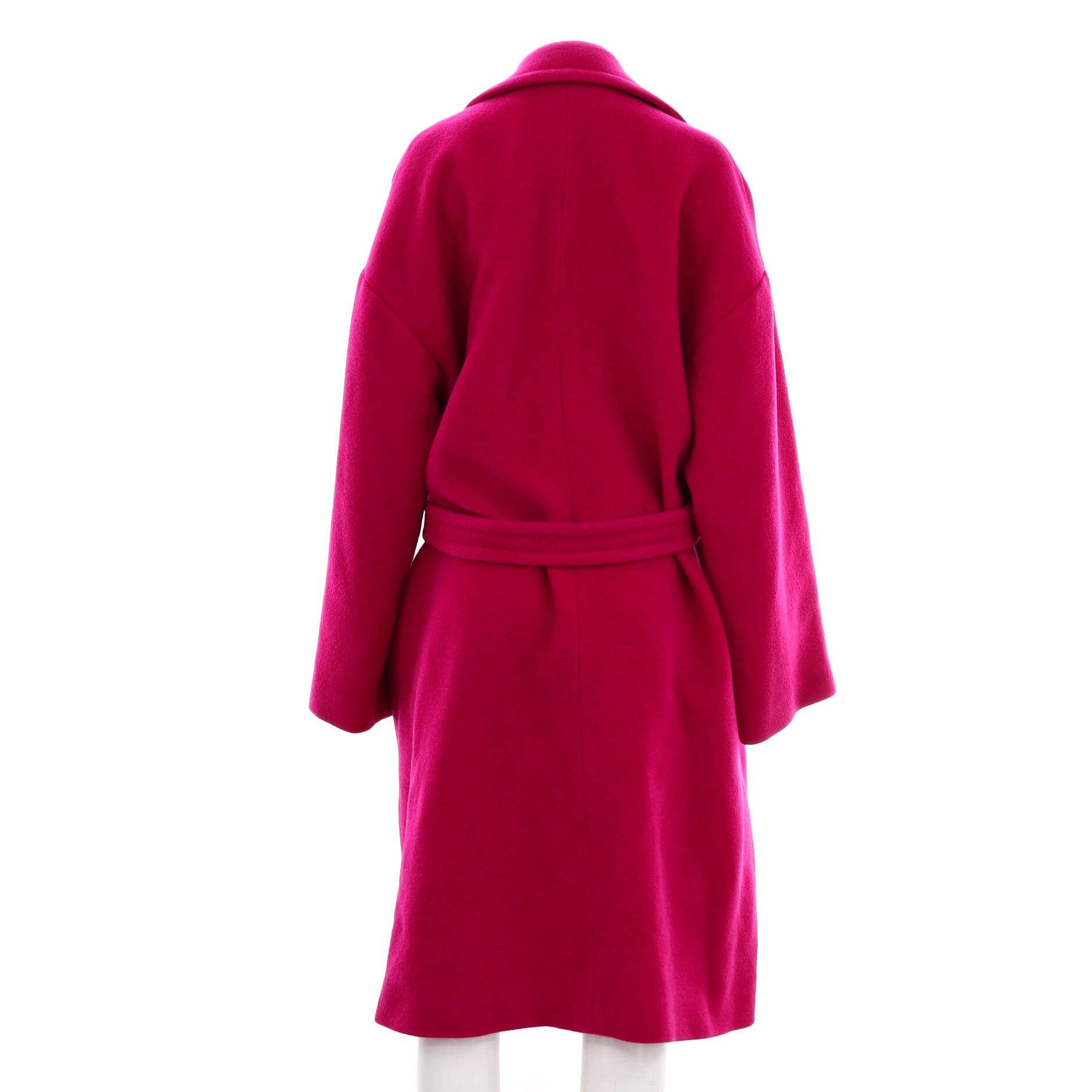Belted Wrap Trench Coat Camel Hair Blend