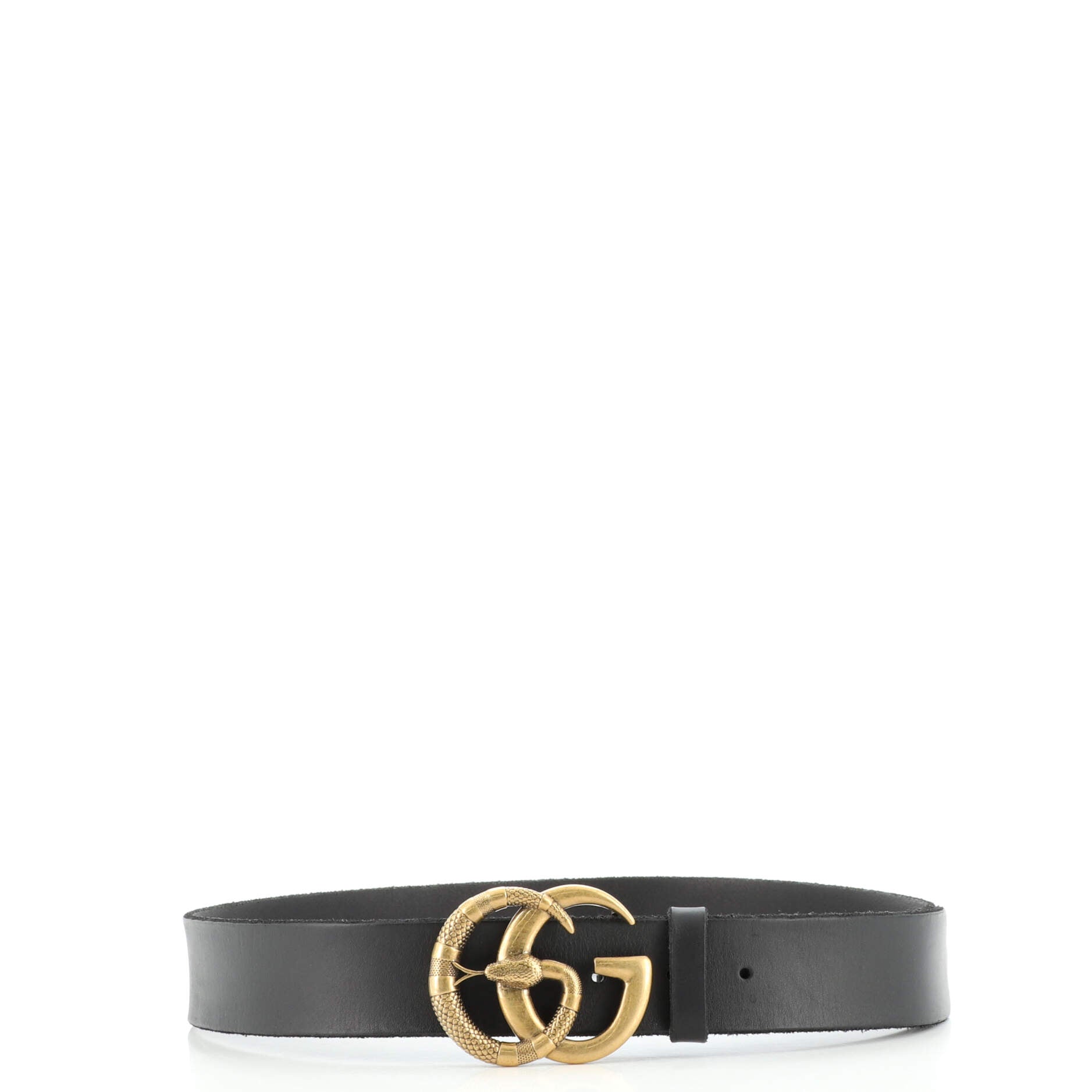 Snake Marmont Belt Leather Wide 85