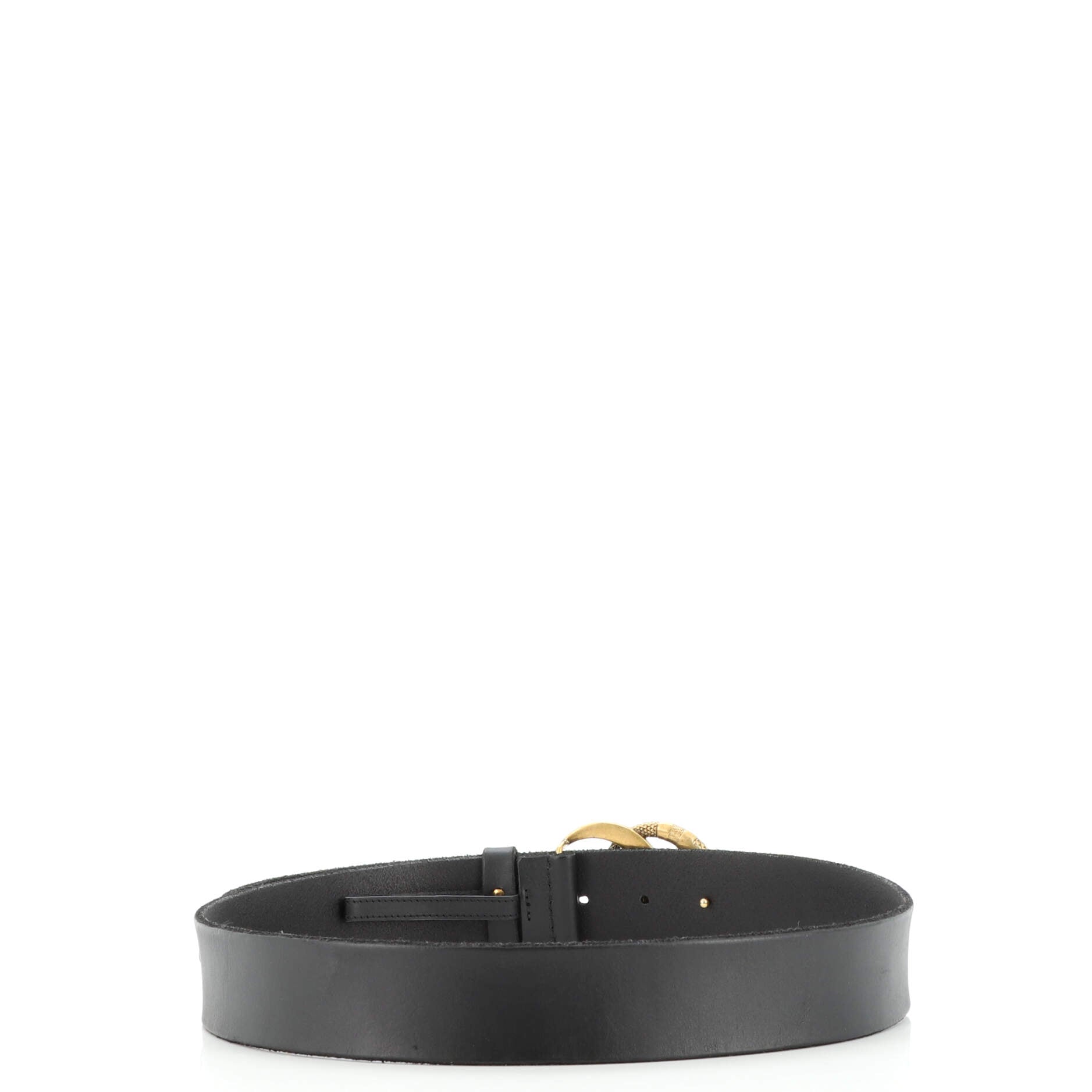 Snake Marmont Belt Leather Wide 85