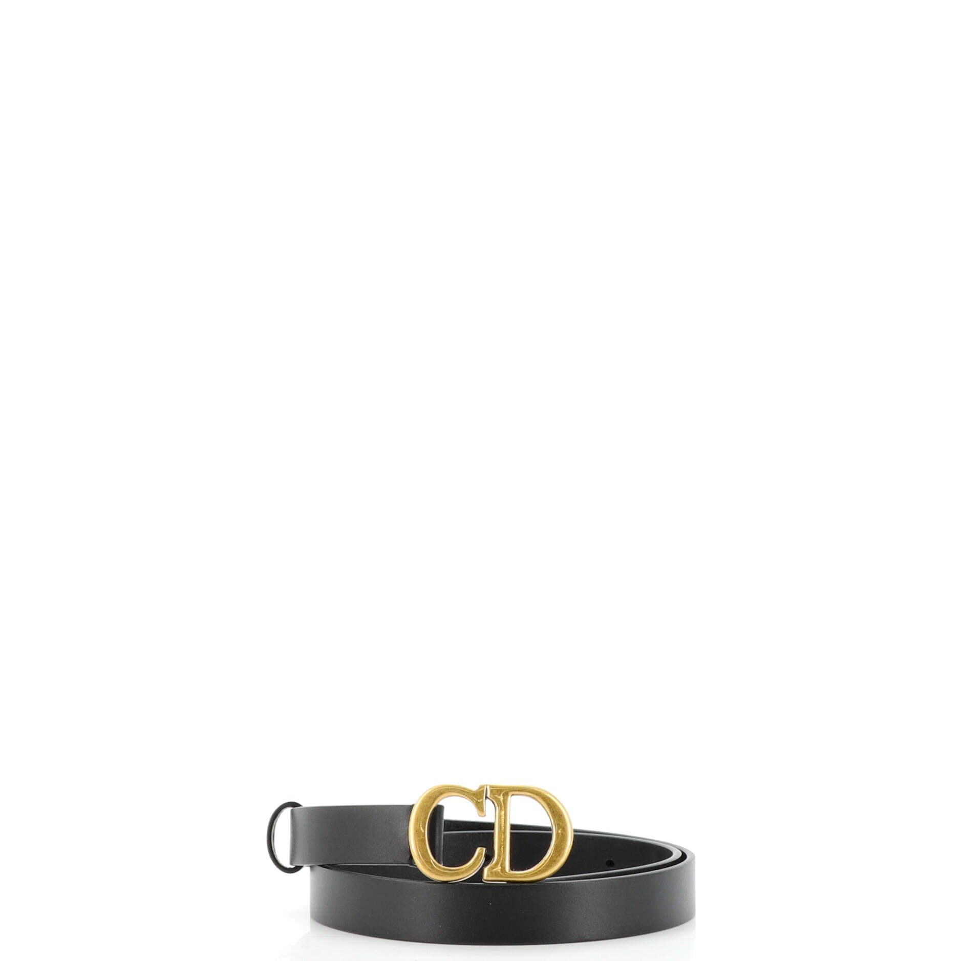 Saddle Belt Leather Thin 70