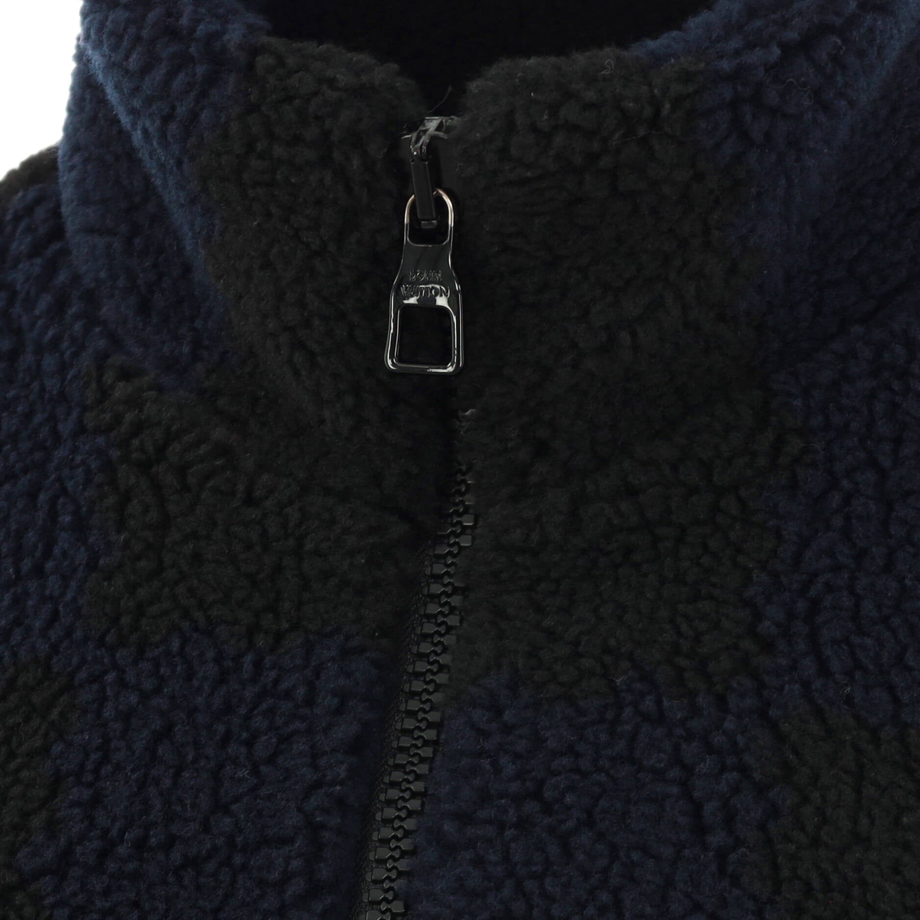 Men's Nigo Blouson Damier Polyester Fleece
