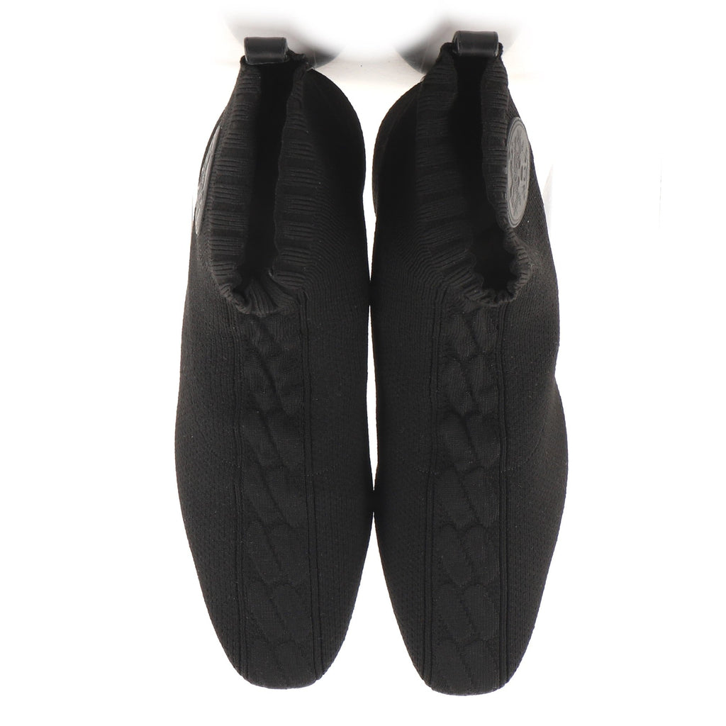 Women's Duo Ankle Boots Knit and Leather