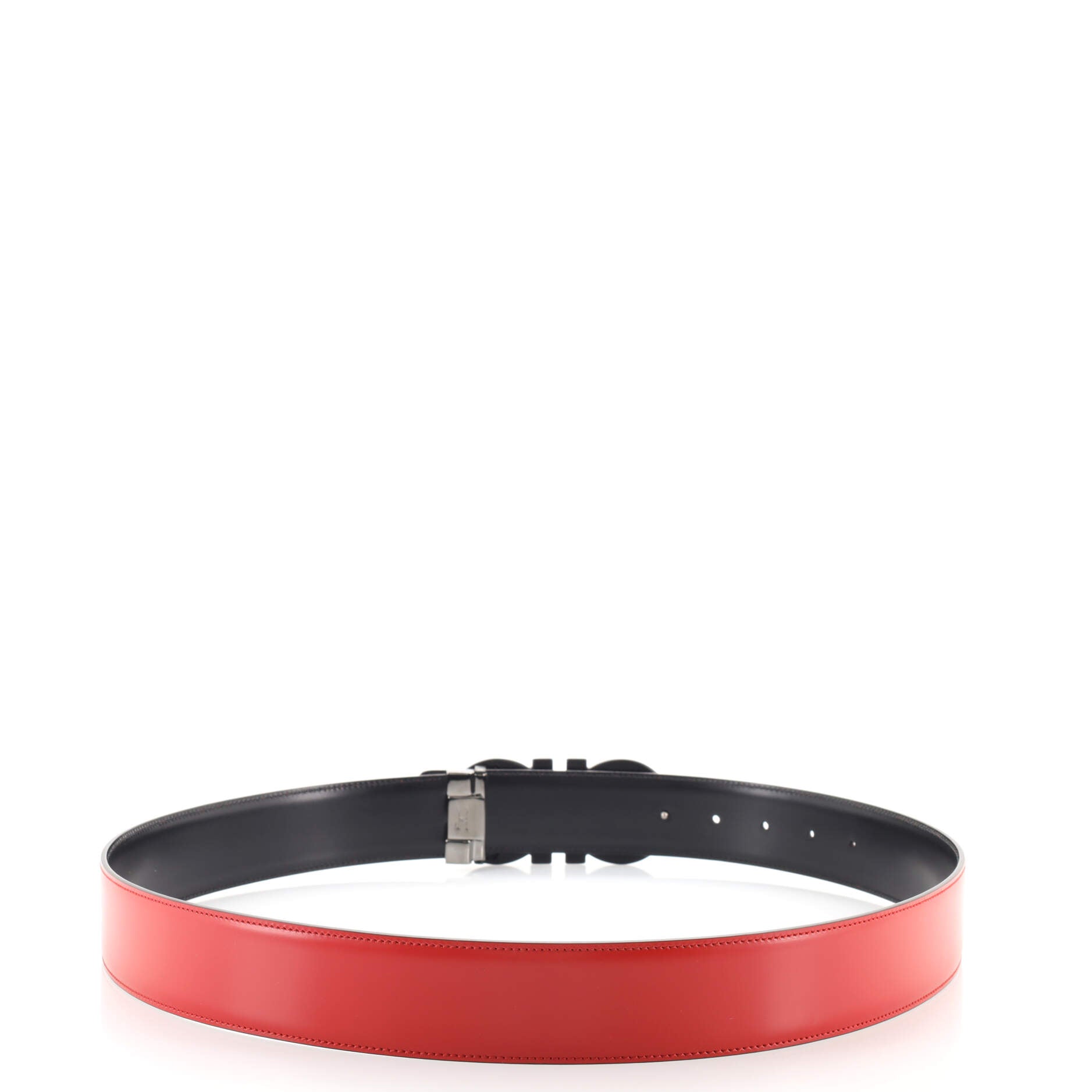 Gancini Belt Leather Wide 90