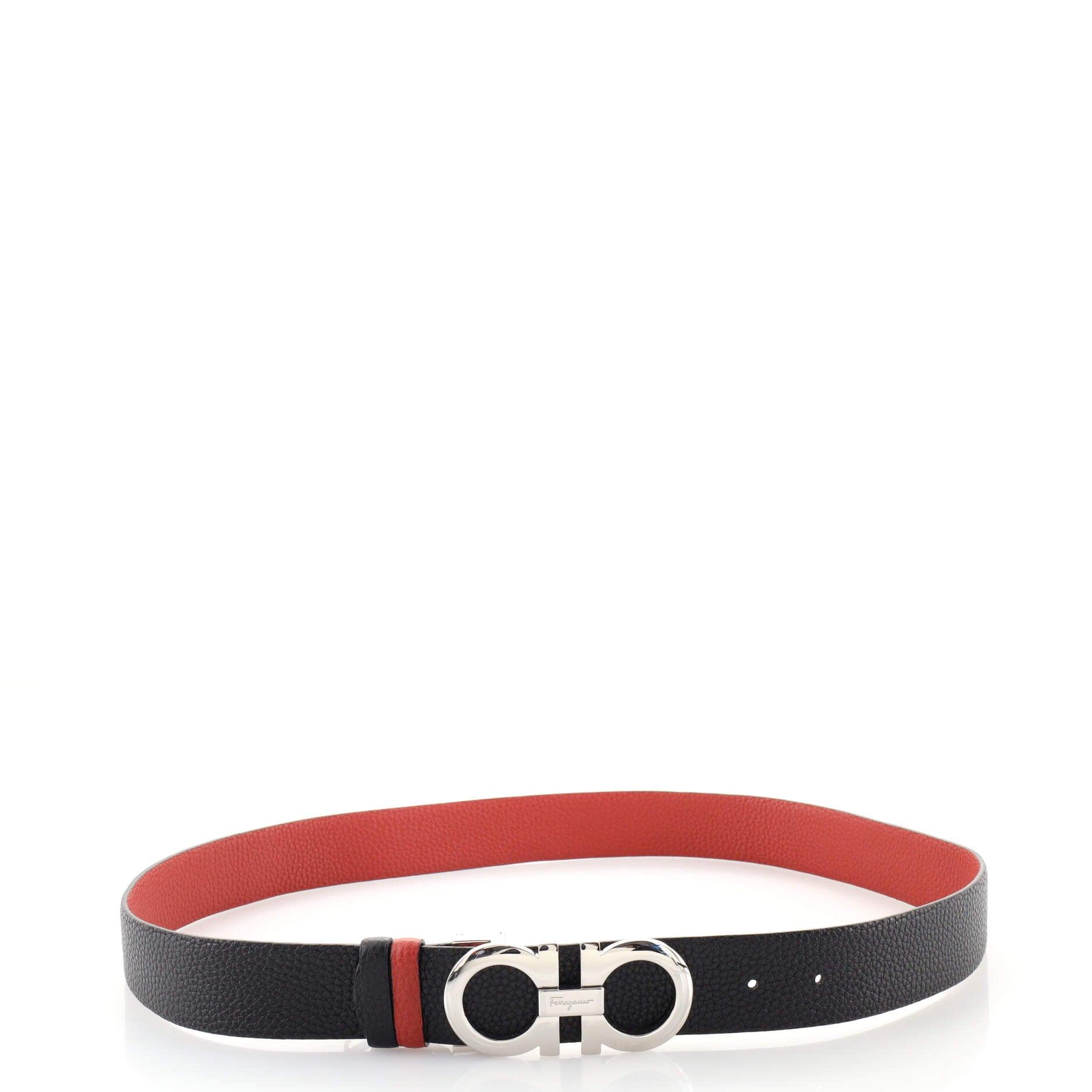 Gancini Reversible Belt Leather Wide 95