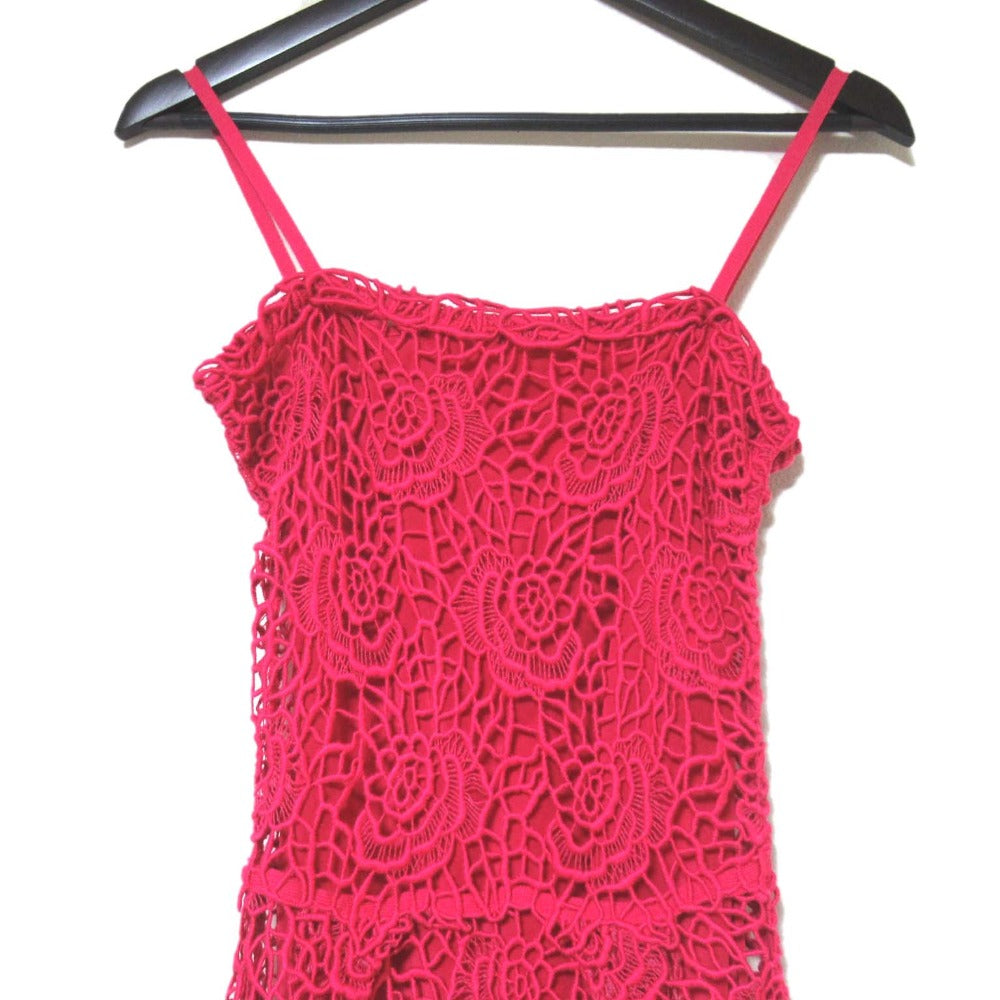 Christian Dior Embroidery Flower Lace Dress