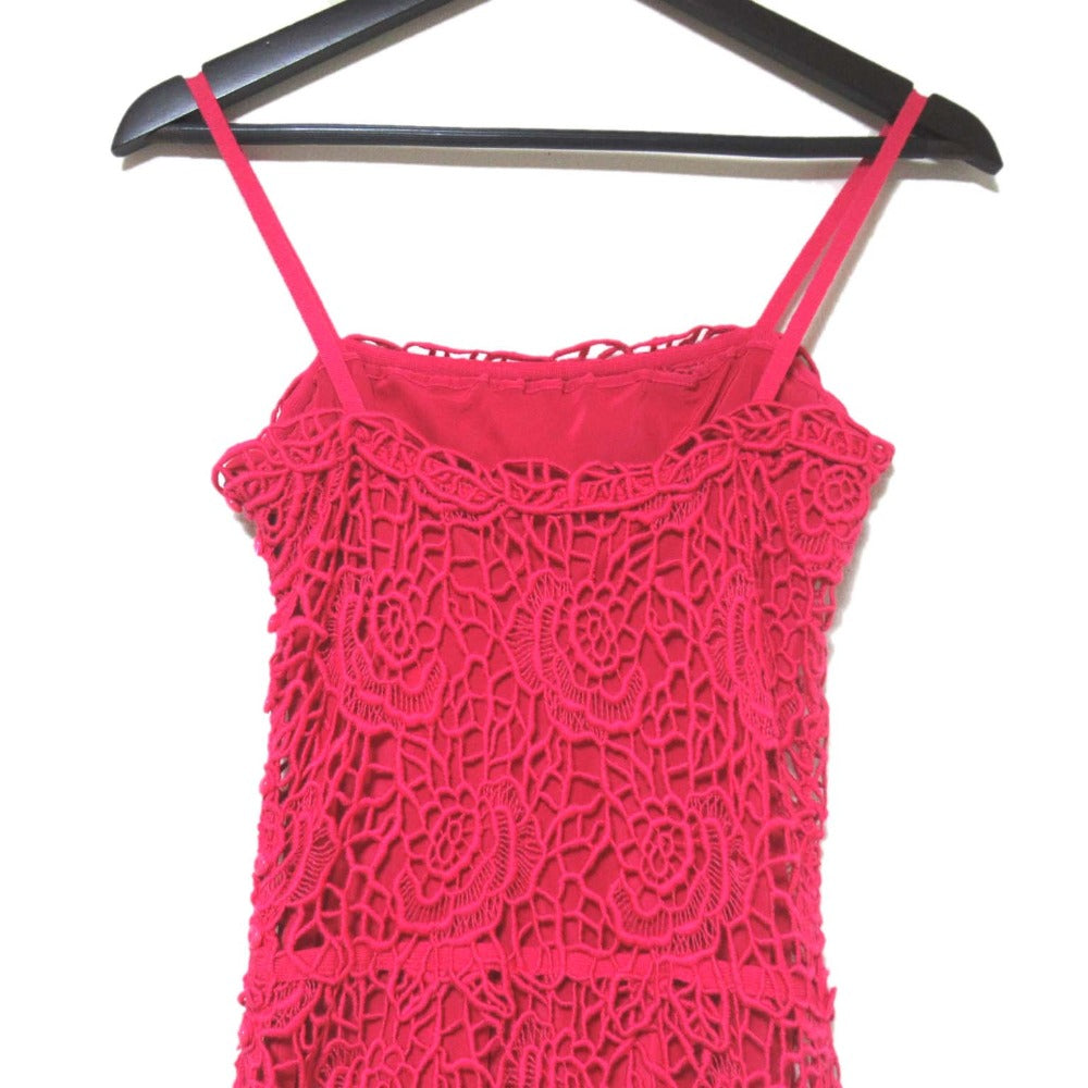 Christian Dior Embroidery Flower Lace Dress