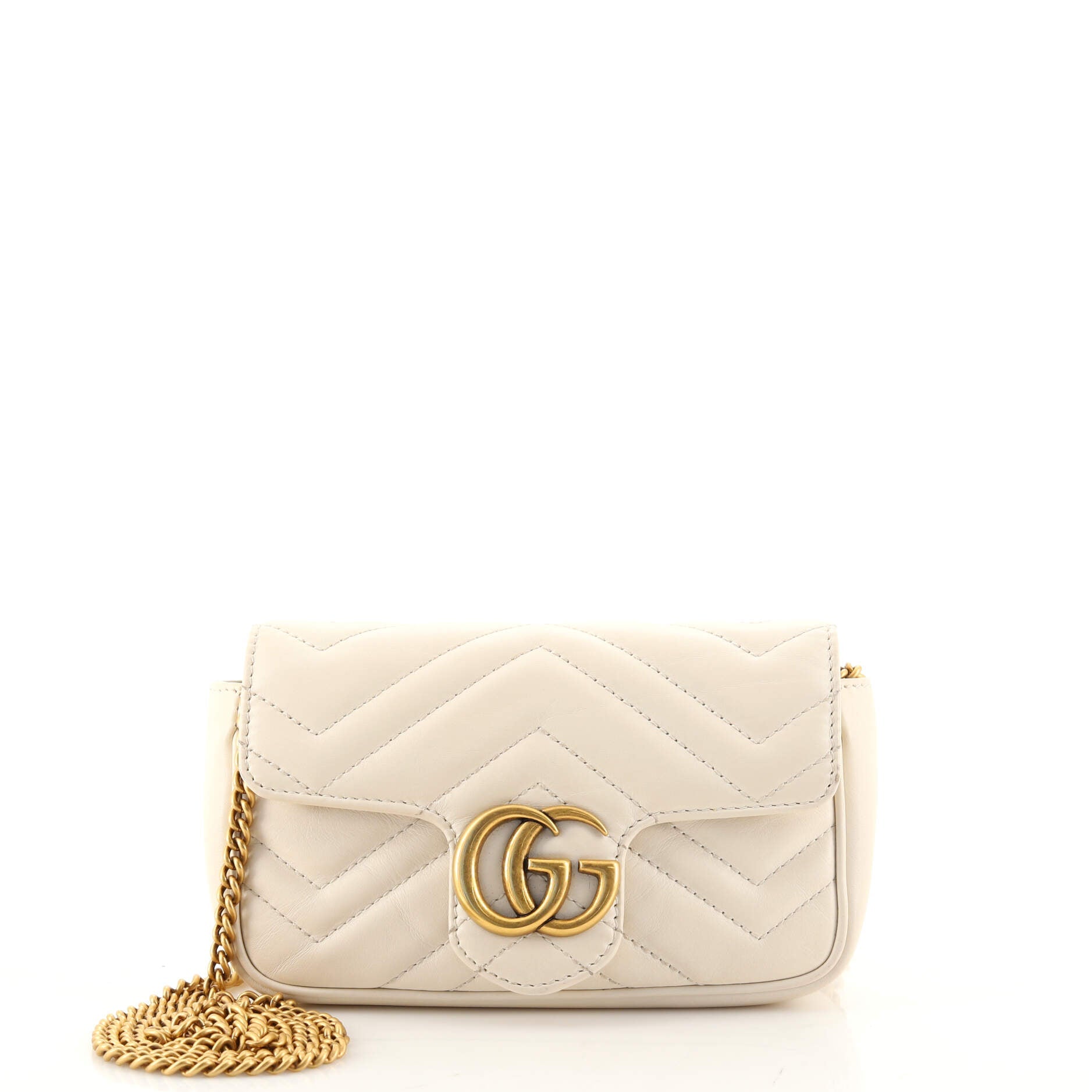 GG Marmont Flap Bag Matelasse Leather Super Mini
