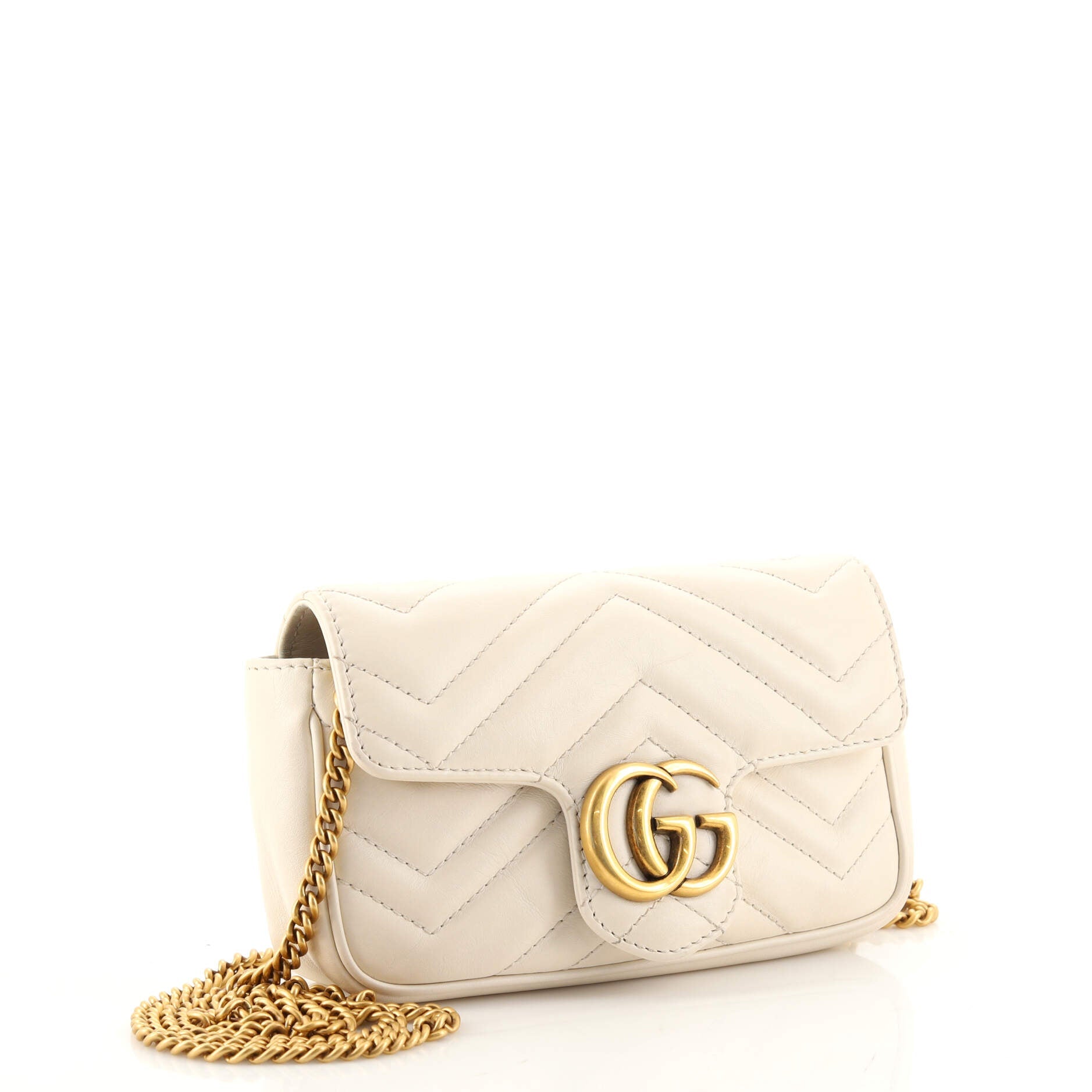 GG Marmont Flap Bag Matelasse Leather Super Mini