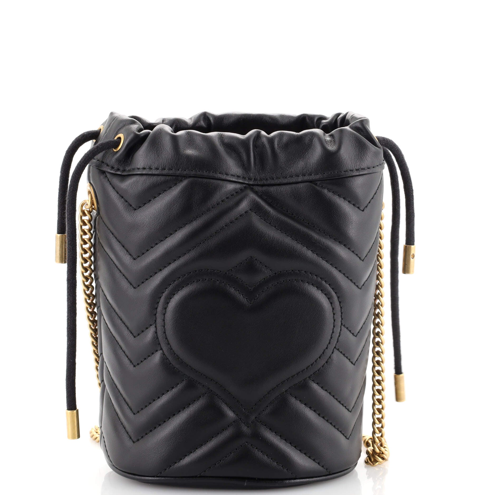 GG Marmont Bucket Bag Matelasse Leather Mini