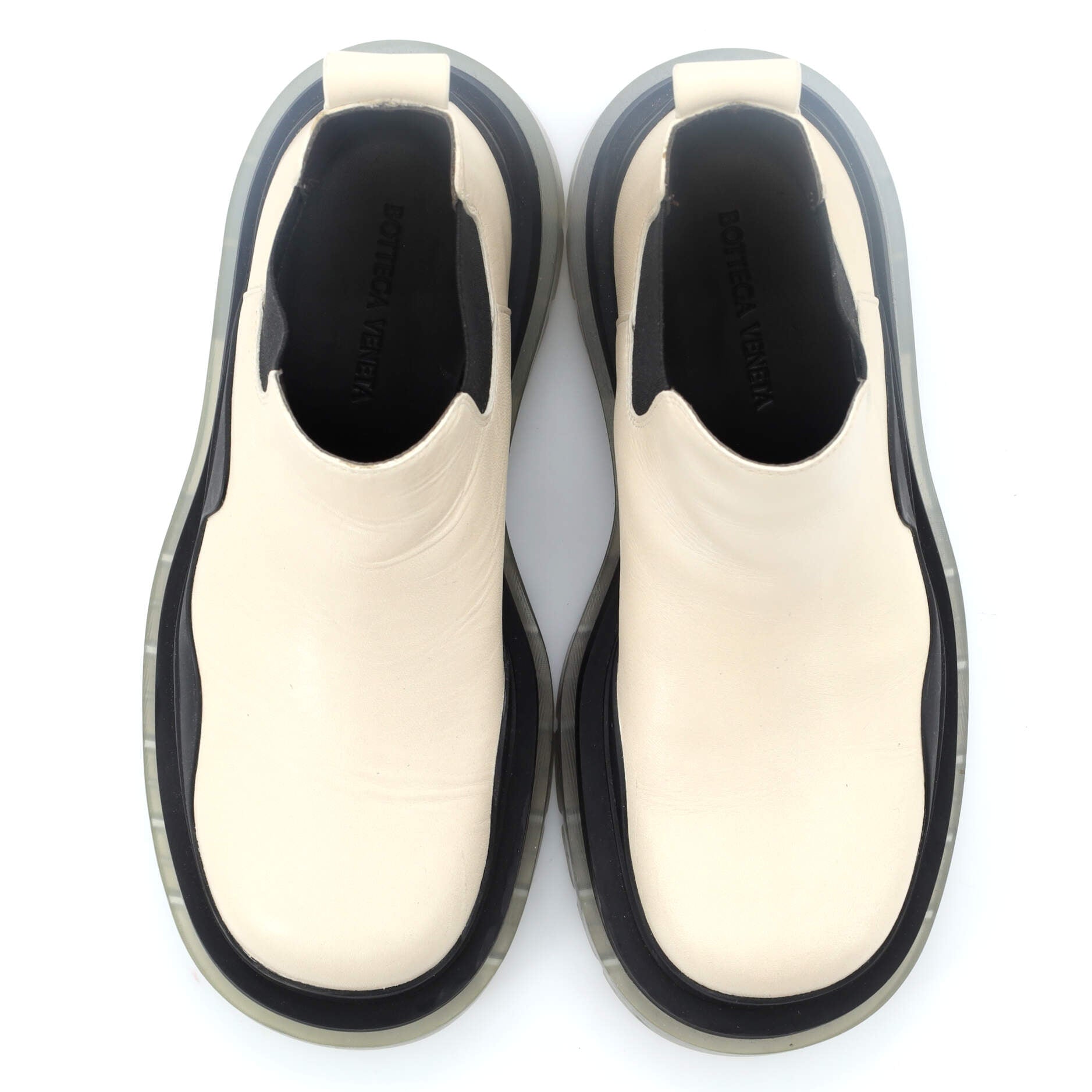 Women's The Tire Ankle Boots Leather and Rubber