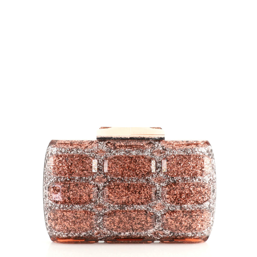 Aristographic Clutch Glitter Plexiglass