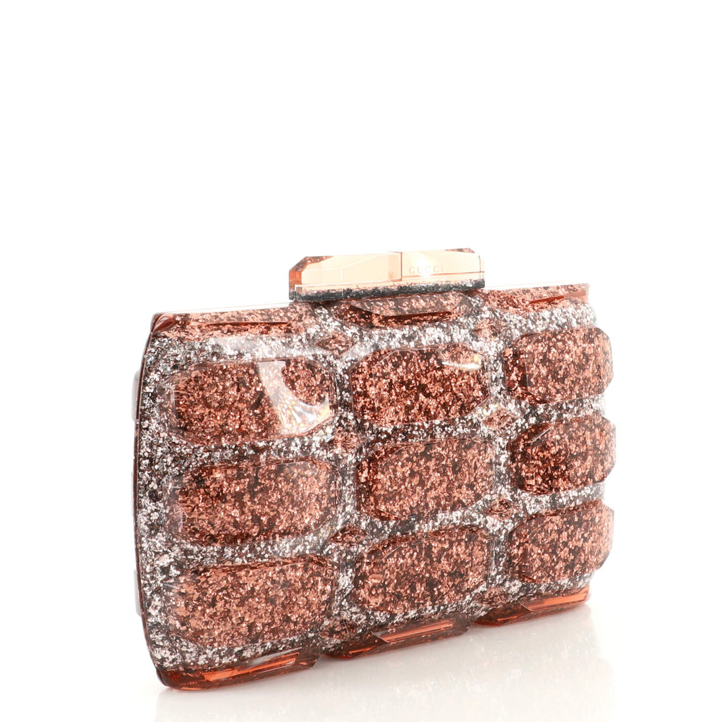 Aristographic Clutch Glitter Plexiglass
