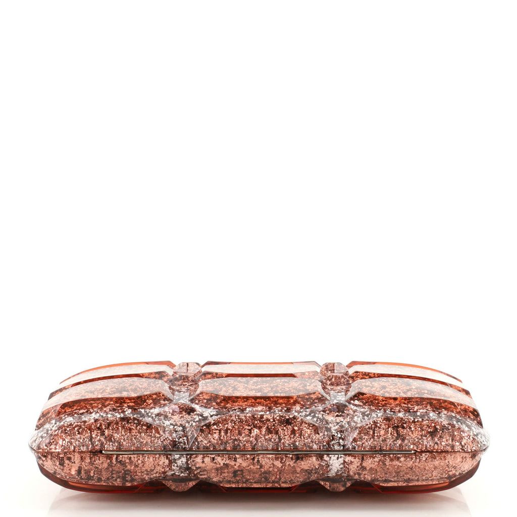 Aristographic Clutch Glitter Plexiglass
