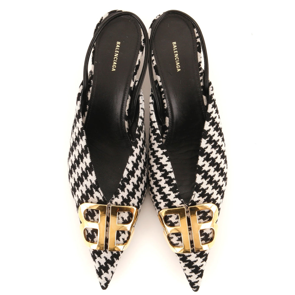 Women's BB Knife Mules Fabric
