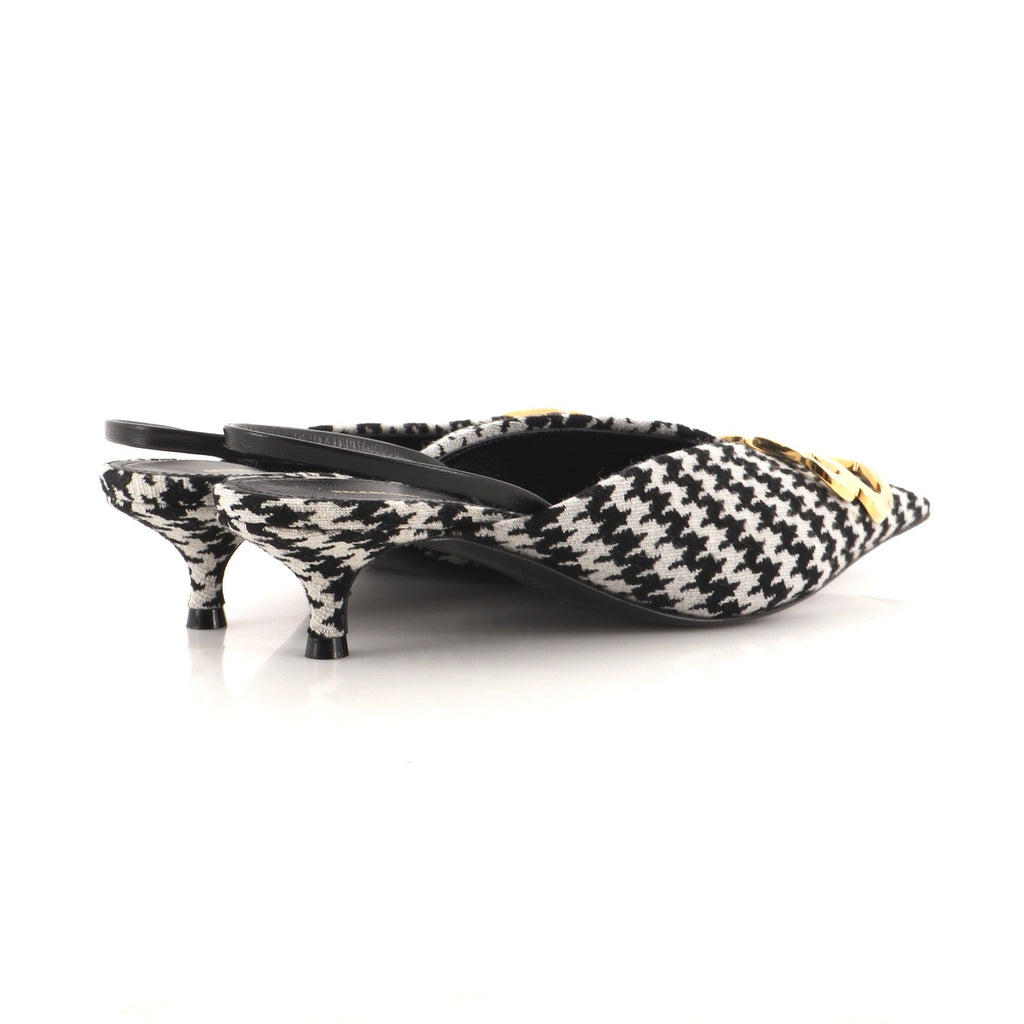Women's BB Knife Mules Fabric