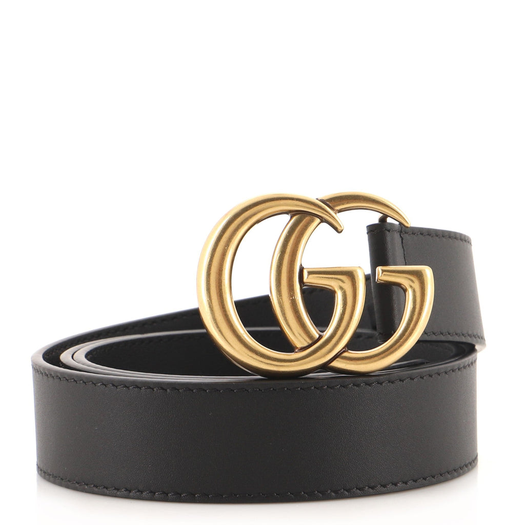 GG Marmont Belt Leather Medium 90