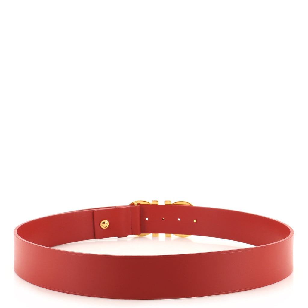 Gancini Belt Leather Wide 105