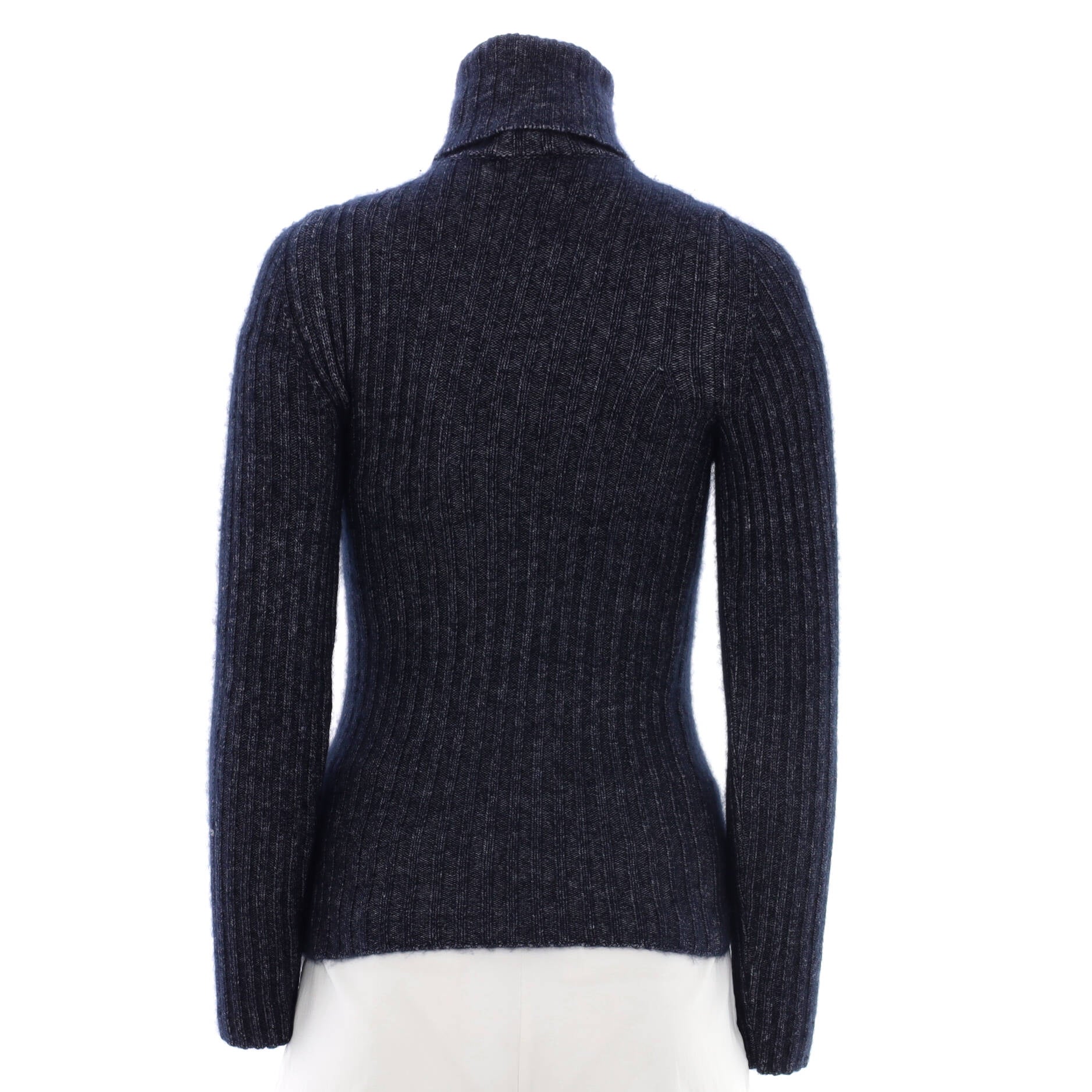 Women's CC Turtleneck Sweater Silk Blend