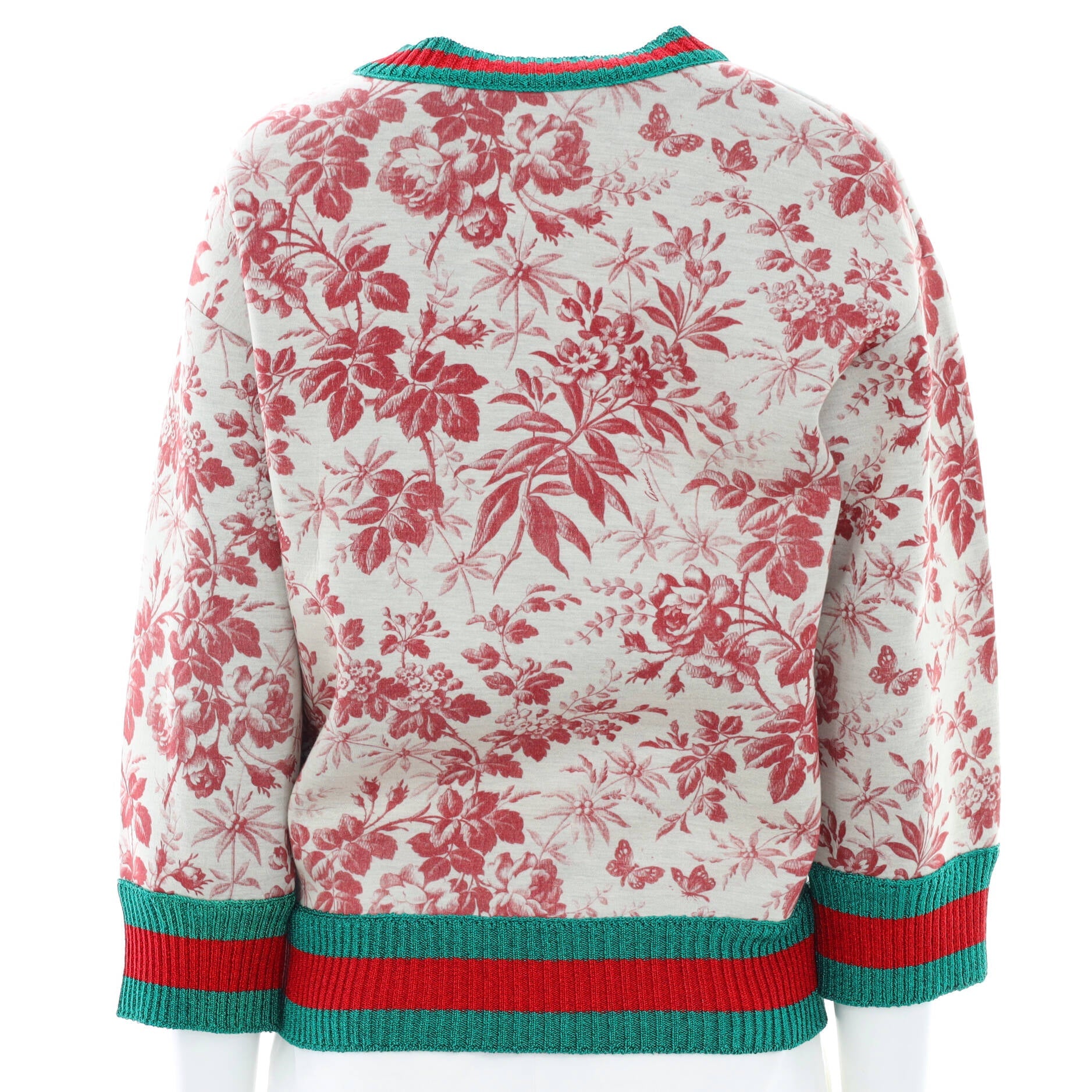 Women's Web Trim Crewneck Sweater Flora Modal Blend