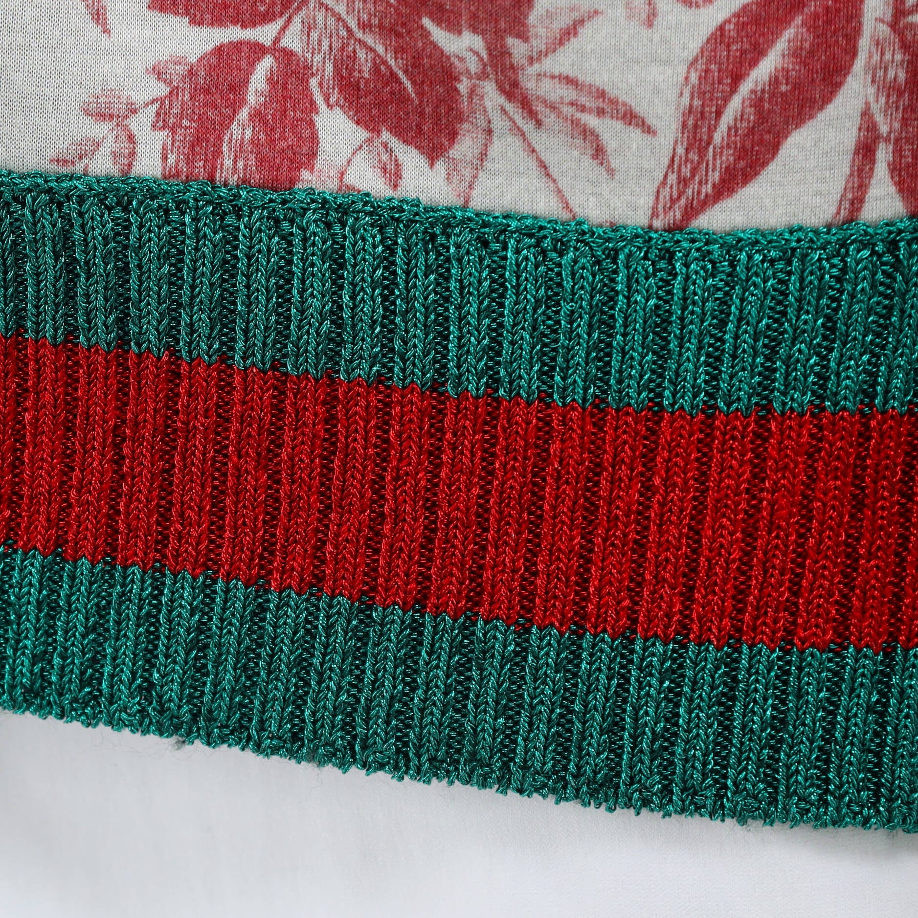 Women's Web Trim Crewneck Sweater Flora Modal Blend
