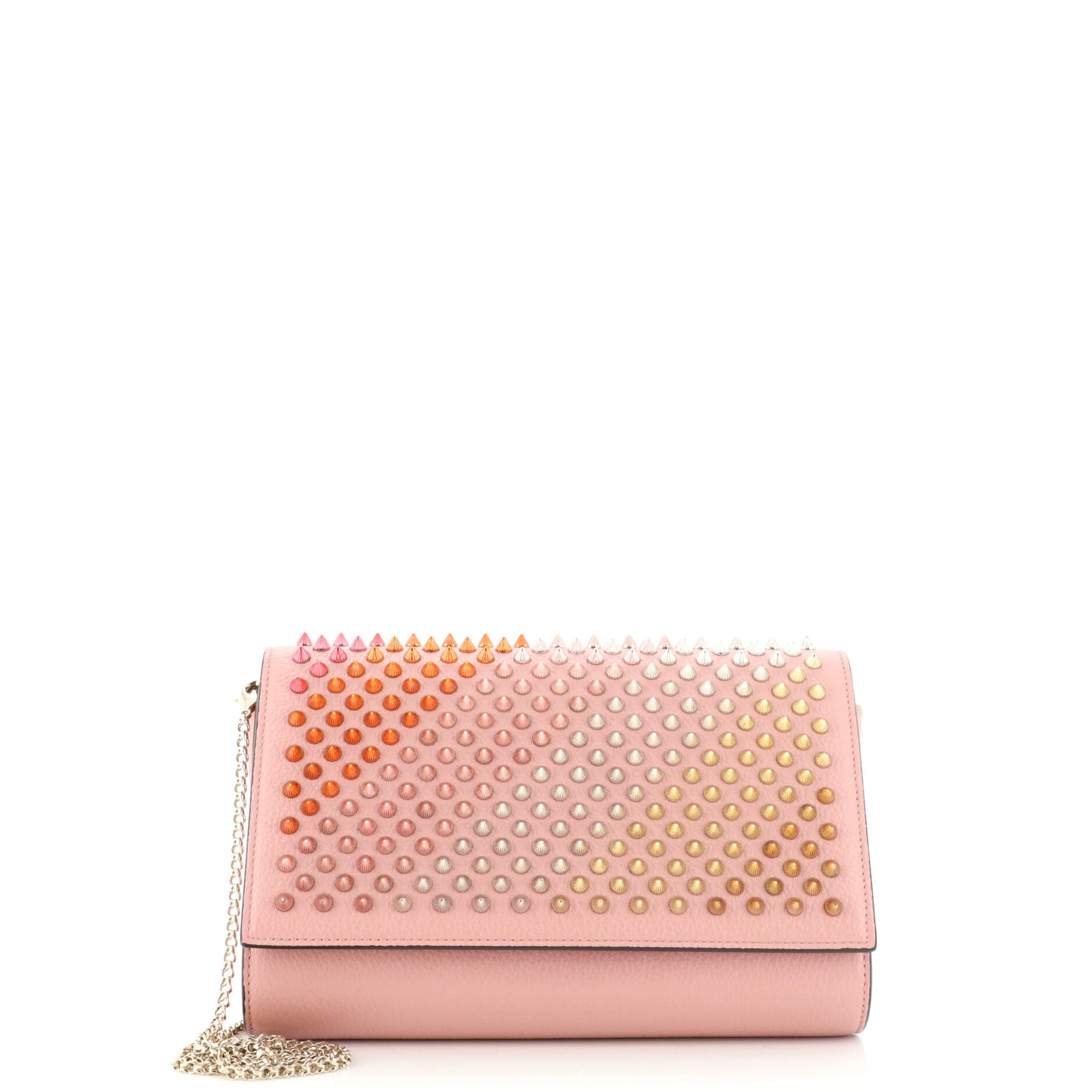 Paloma Clutch Spiked Leather