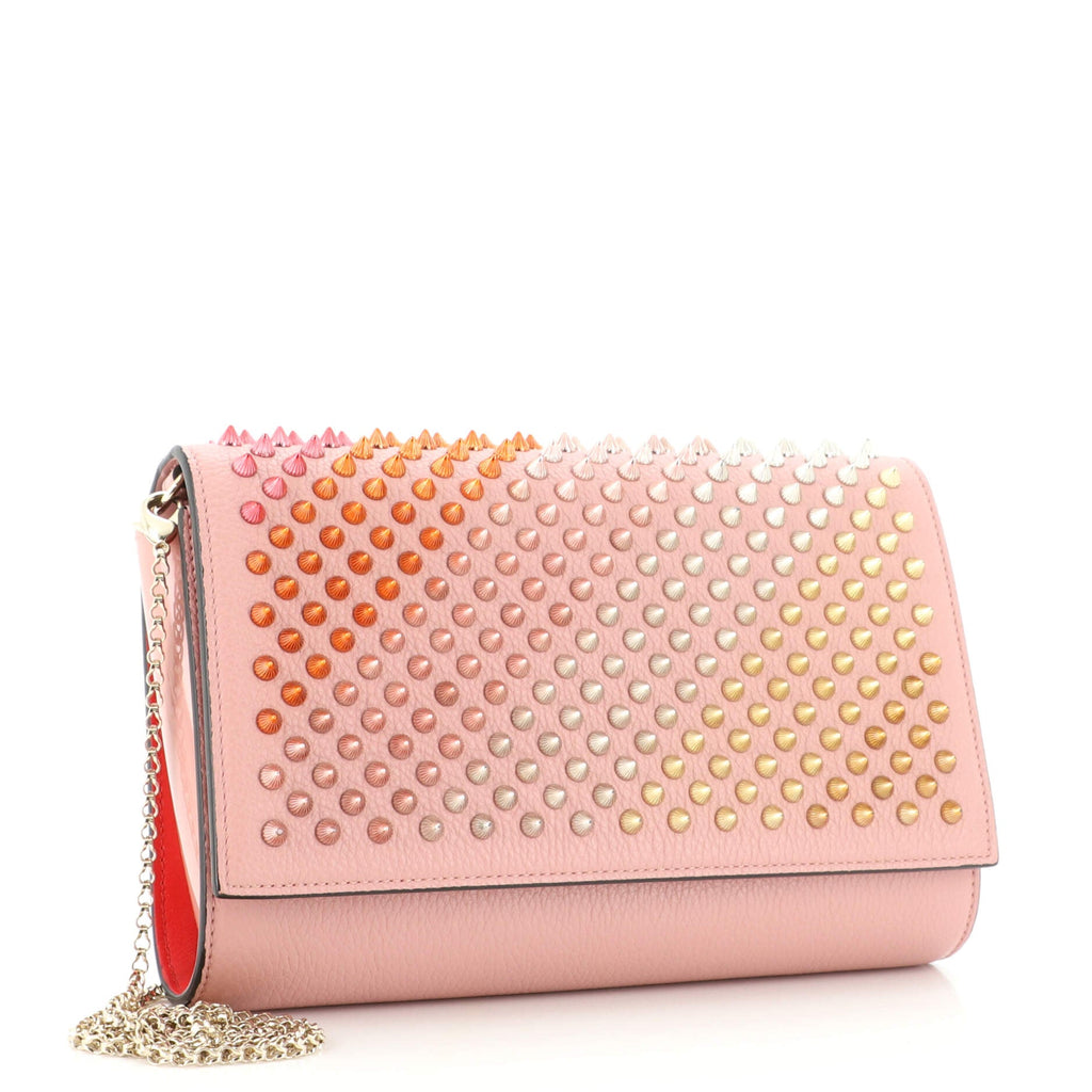 Paloma Clutch Spiked Leather