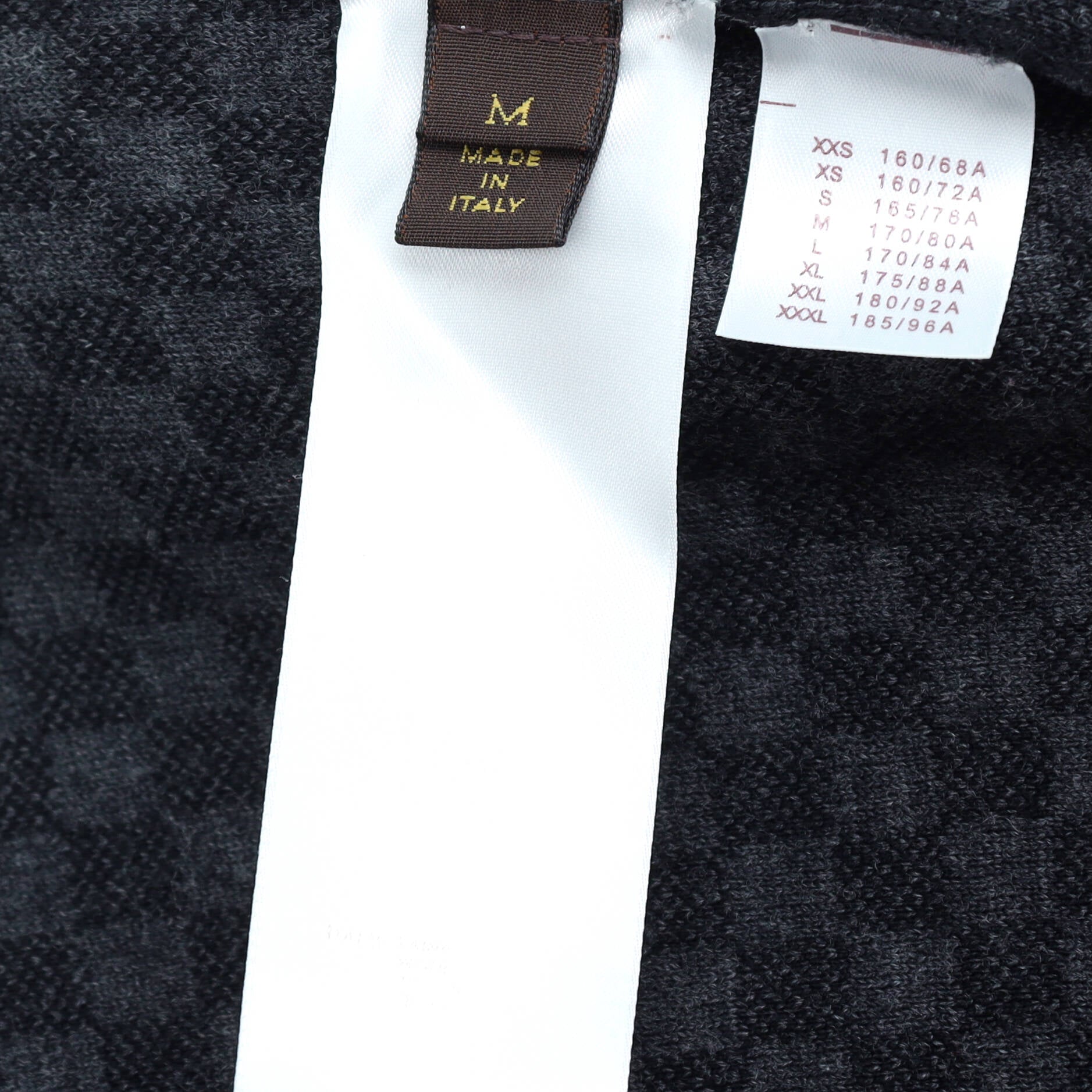 Men's Damier V-Neck Sweater Wool
