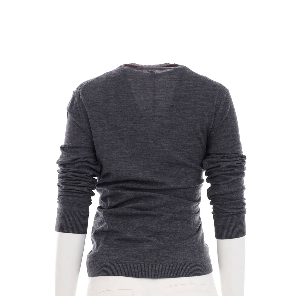 Women's Web V-Neck Sweater Wool