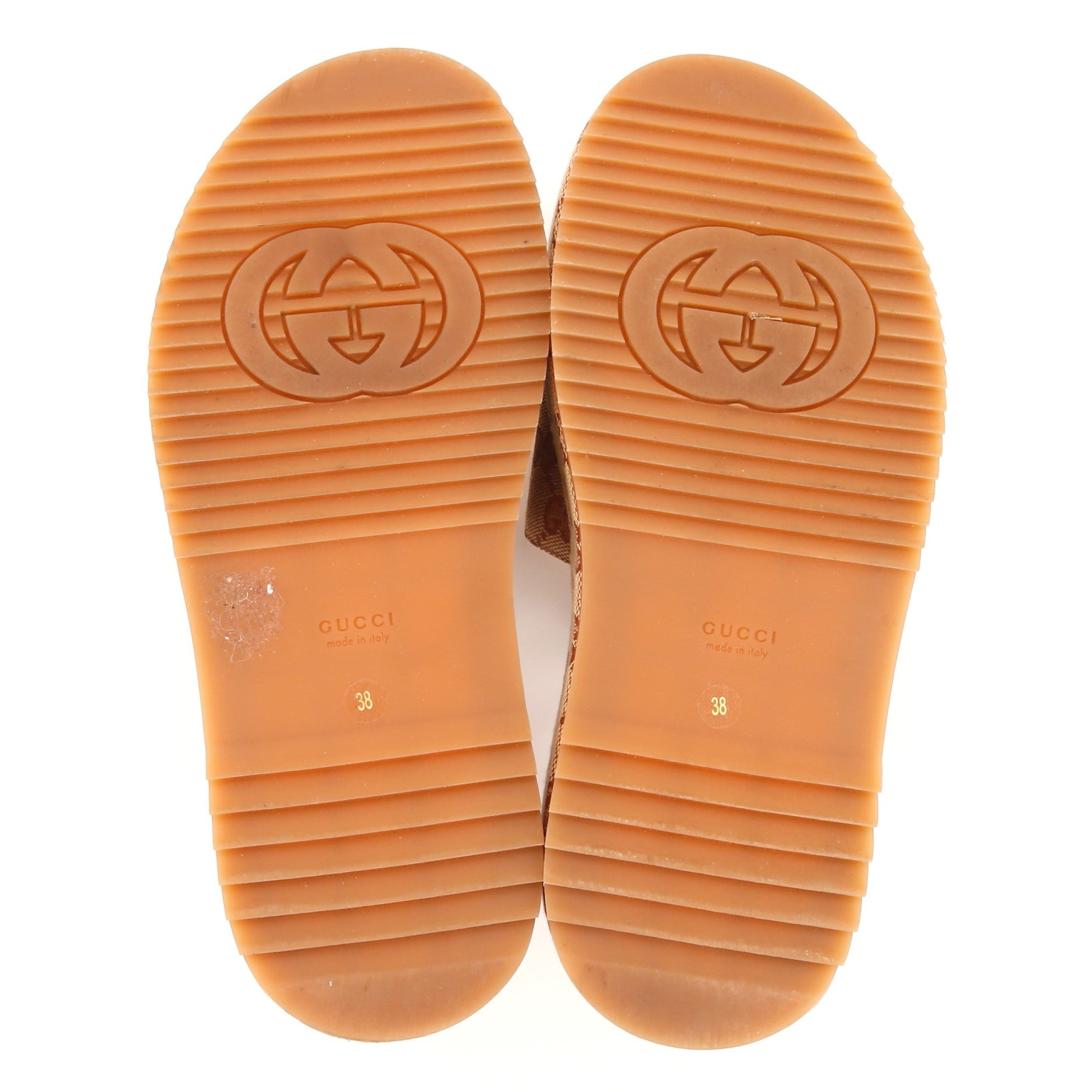 Women's Angelina Platform Slide Sandals GG Canvas