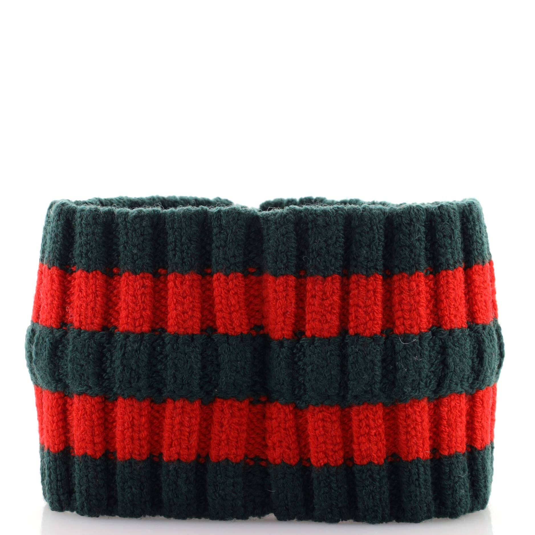 Web Headband Knit Wool Blend Medium