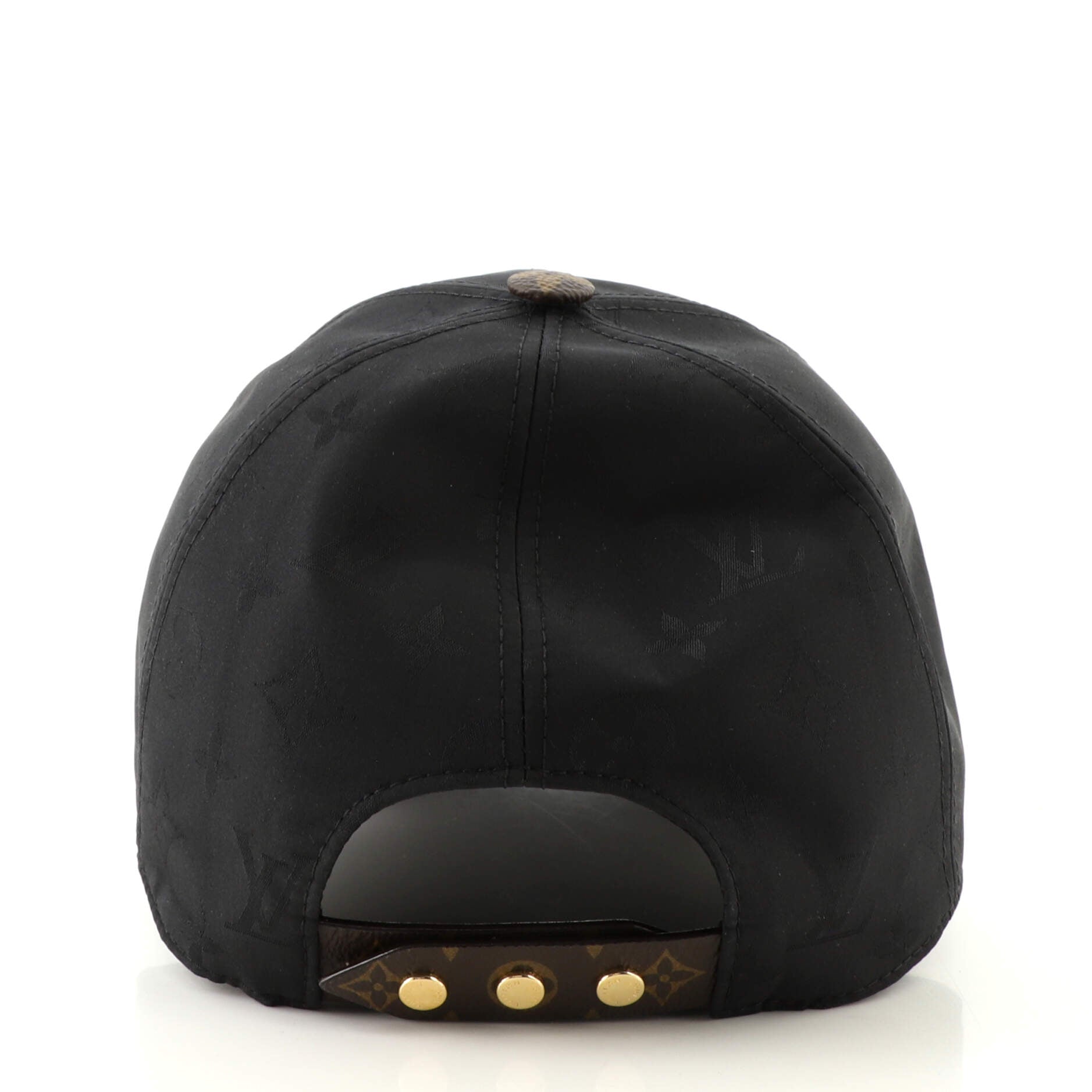 Cap Ou Pas Baseball Cap Monogram Silk and Polyester with Monogram Canvas Medium