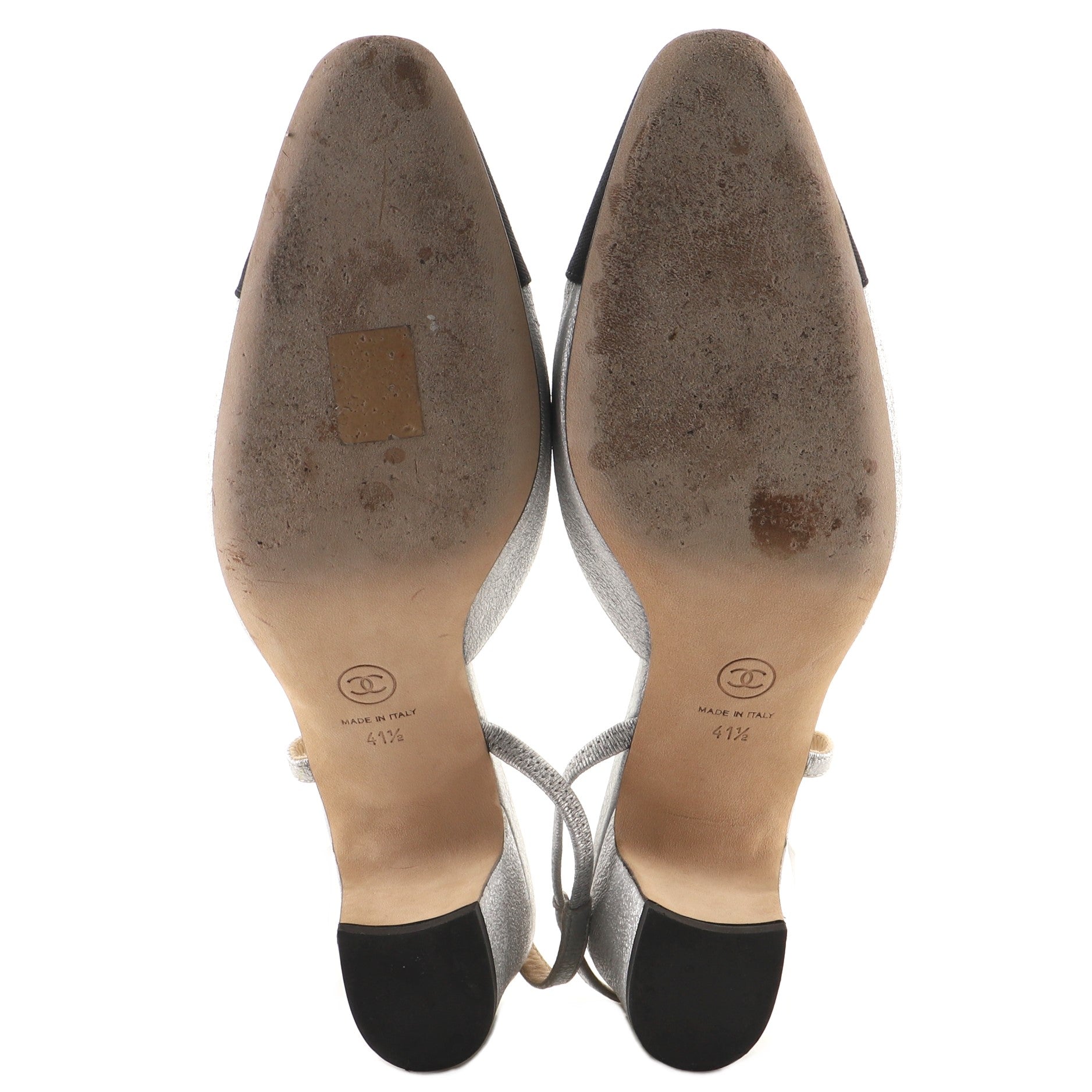 Women’s Cap Toe Slingback Pumps Leather