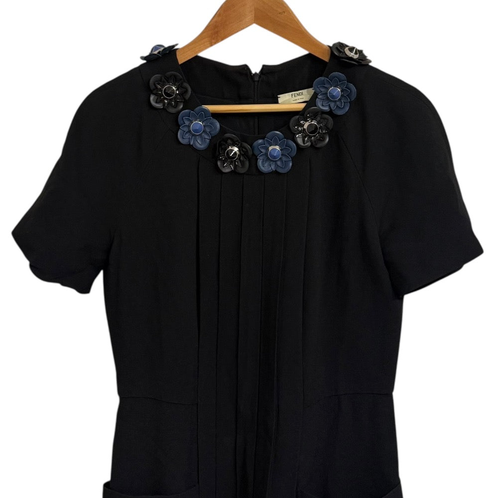 Fendi Flower Motif Dress
