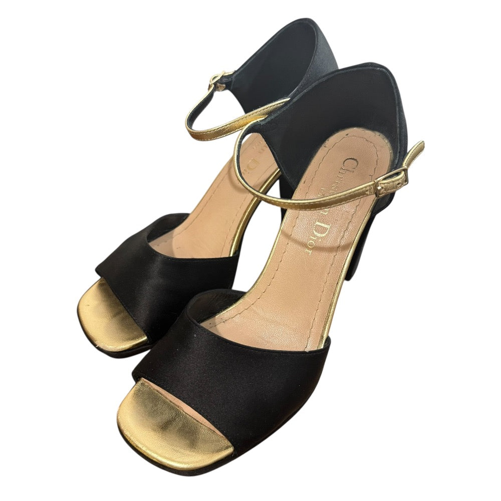 Christian Dior 22SS Suede Satin Sandals