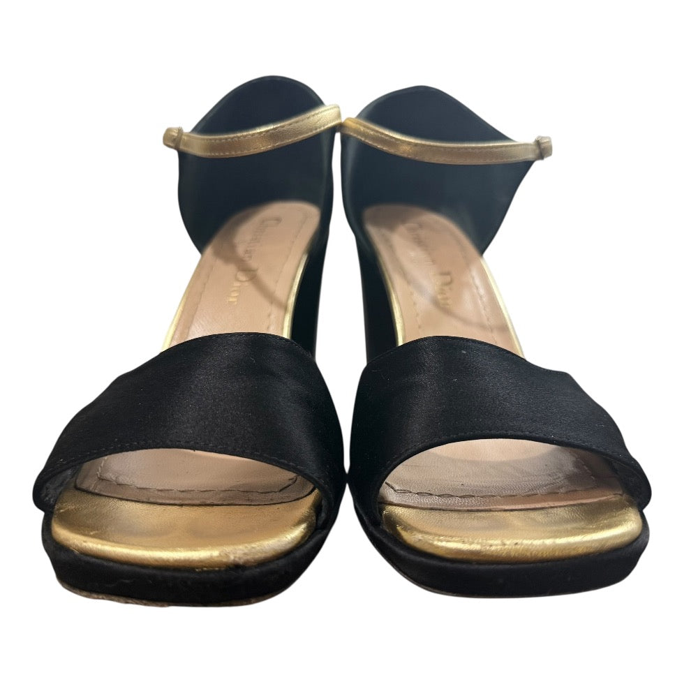 Christian Dior 22SS Suede Satin Sandals